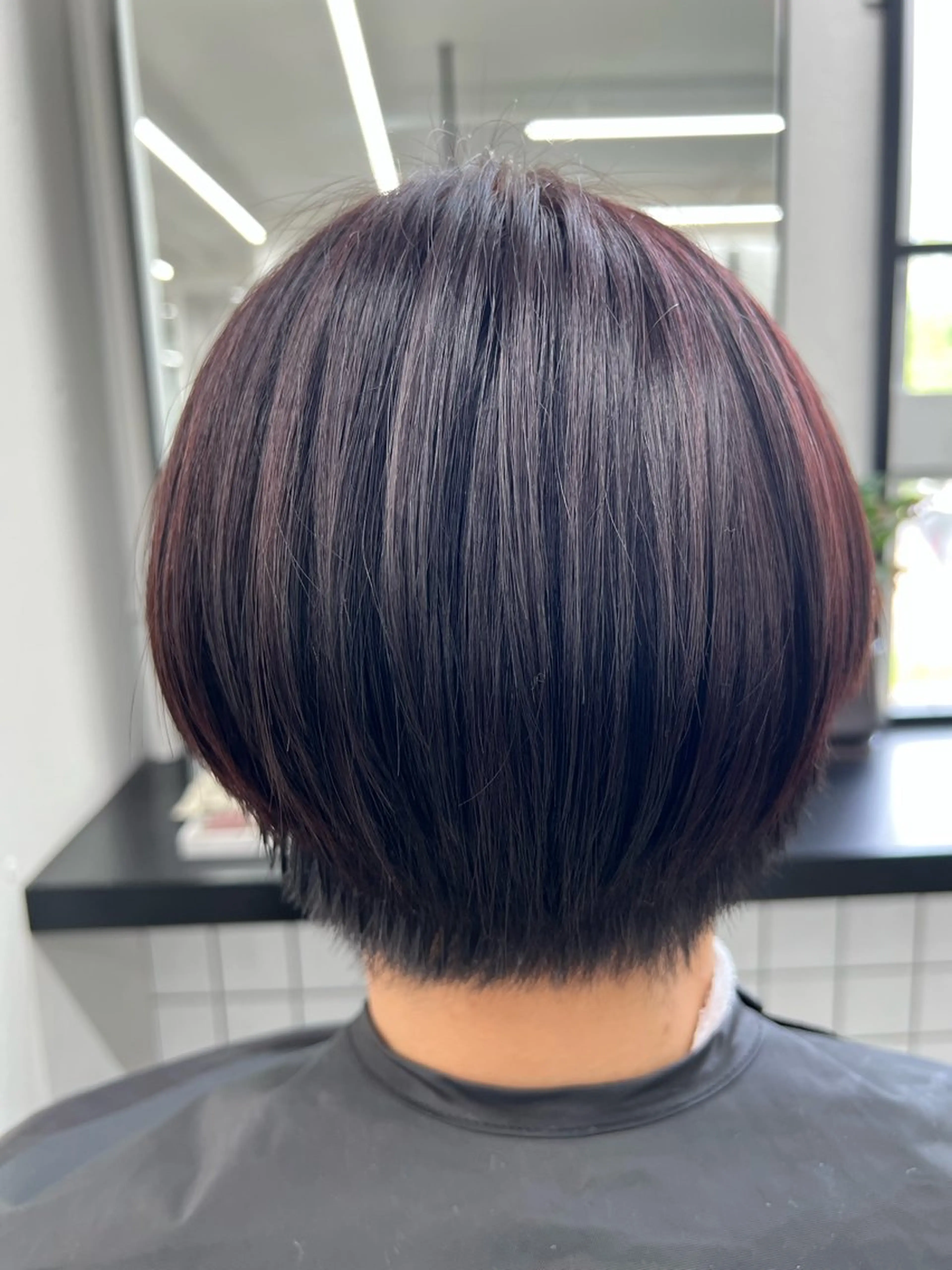 ショート カラー ブラウンカラー ラベンダーカラー レッドカラー レッドブラウン 🌷︎あすか🌷 JILLSTUDIOのヘアスタイル