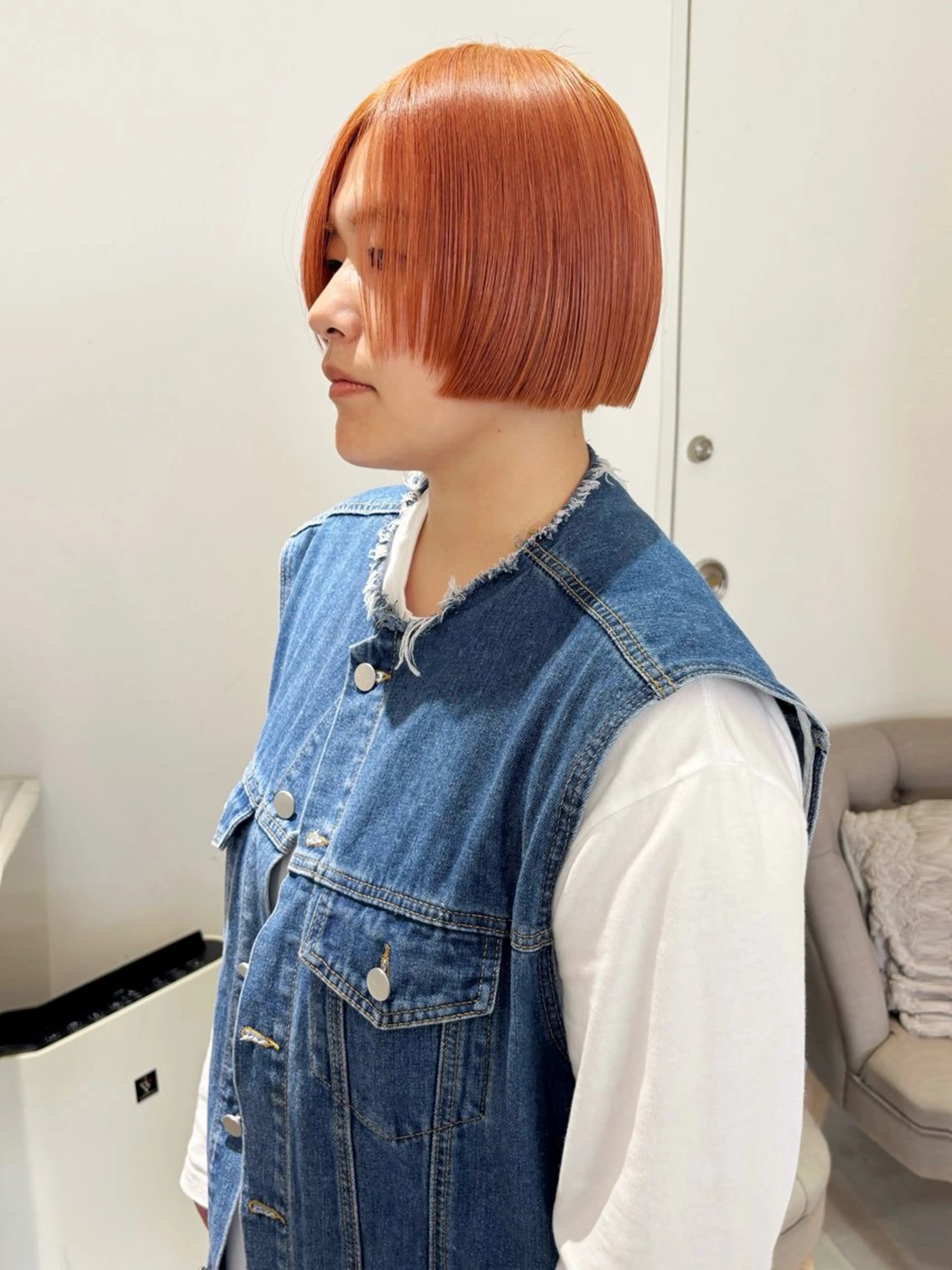 ショート カラー カット ヘアカラー 齋藤 咲のヘアスタイル