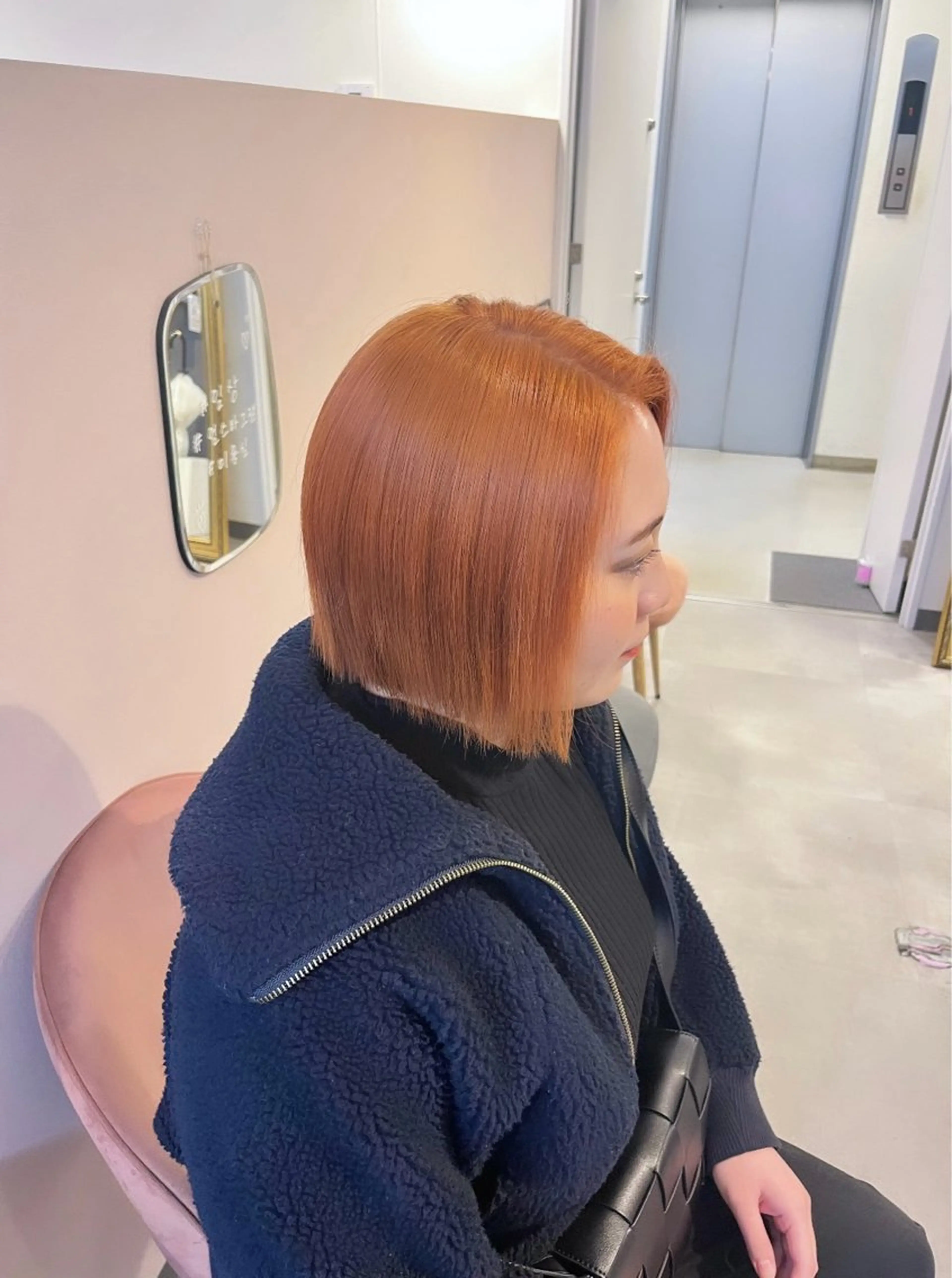 ミディアム ヘアカラー トリートメント 当日予約◎ risaのヘアスタイル