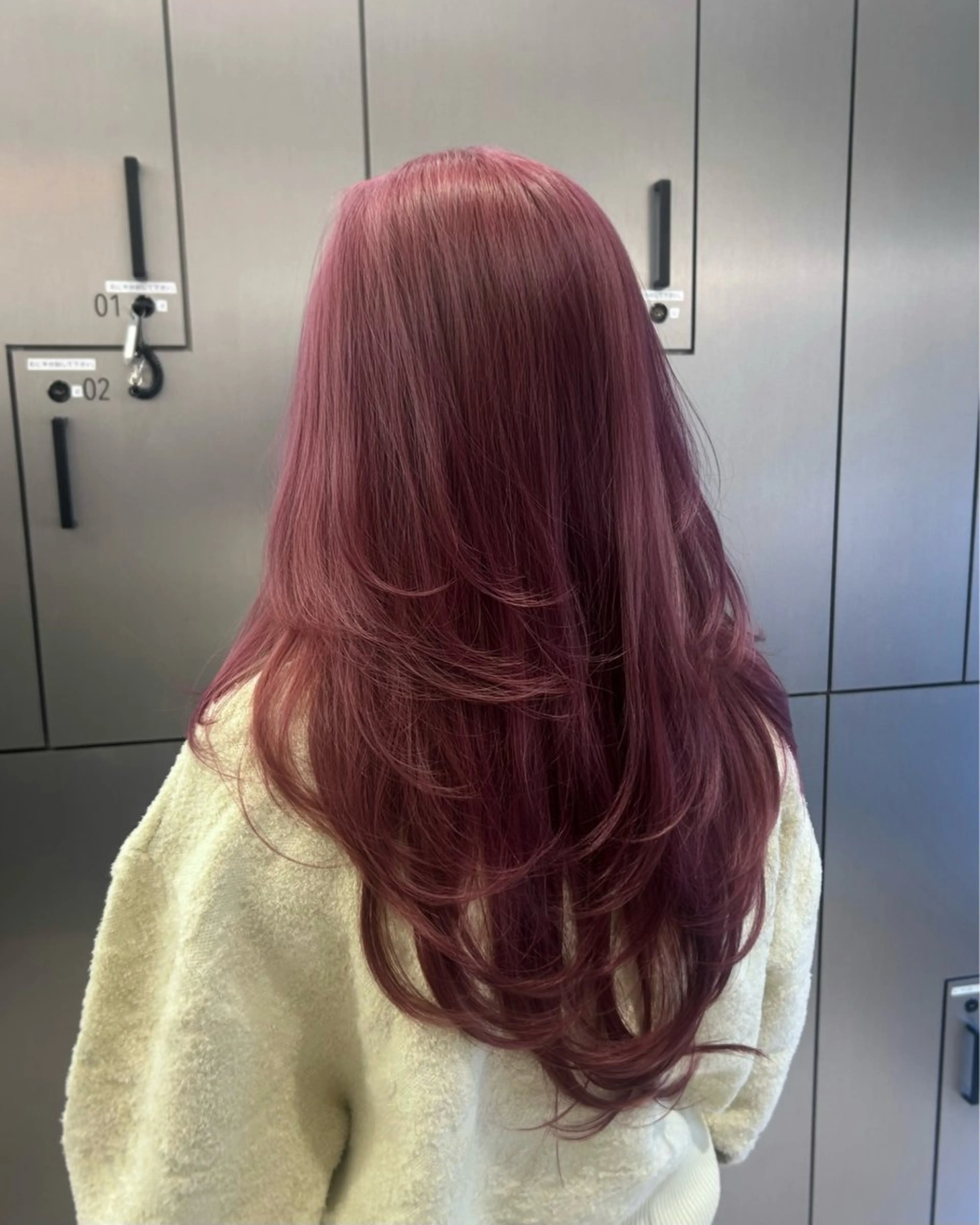 ロング レイヤーカット カット ヘアカラー トリートメント 大人レイヤー/艶美髪 🇺🇸TOMONAのヘアスタイル