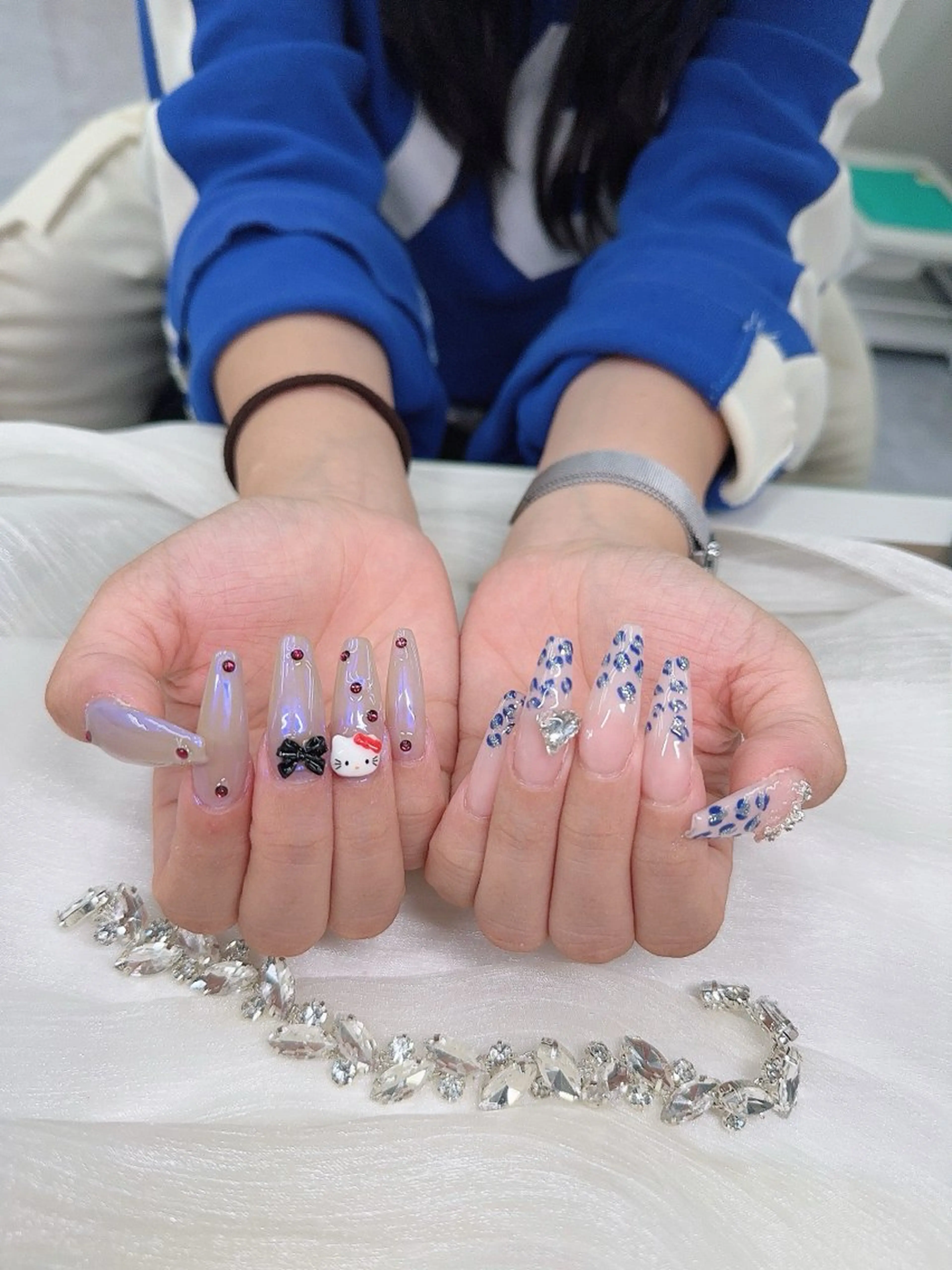 ネイル アートネイル フットネイル フレンチネイル ジェルネイル グラデーション ハンドネイル Egao Nail錦糸町店のネイルデザイン