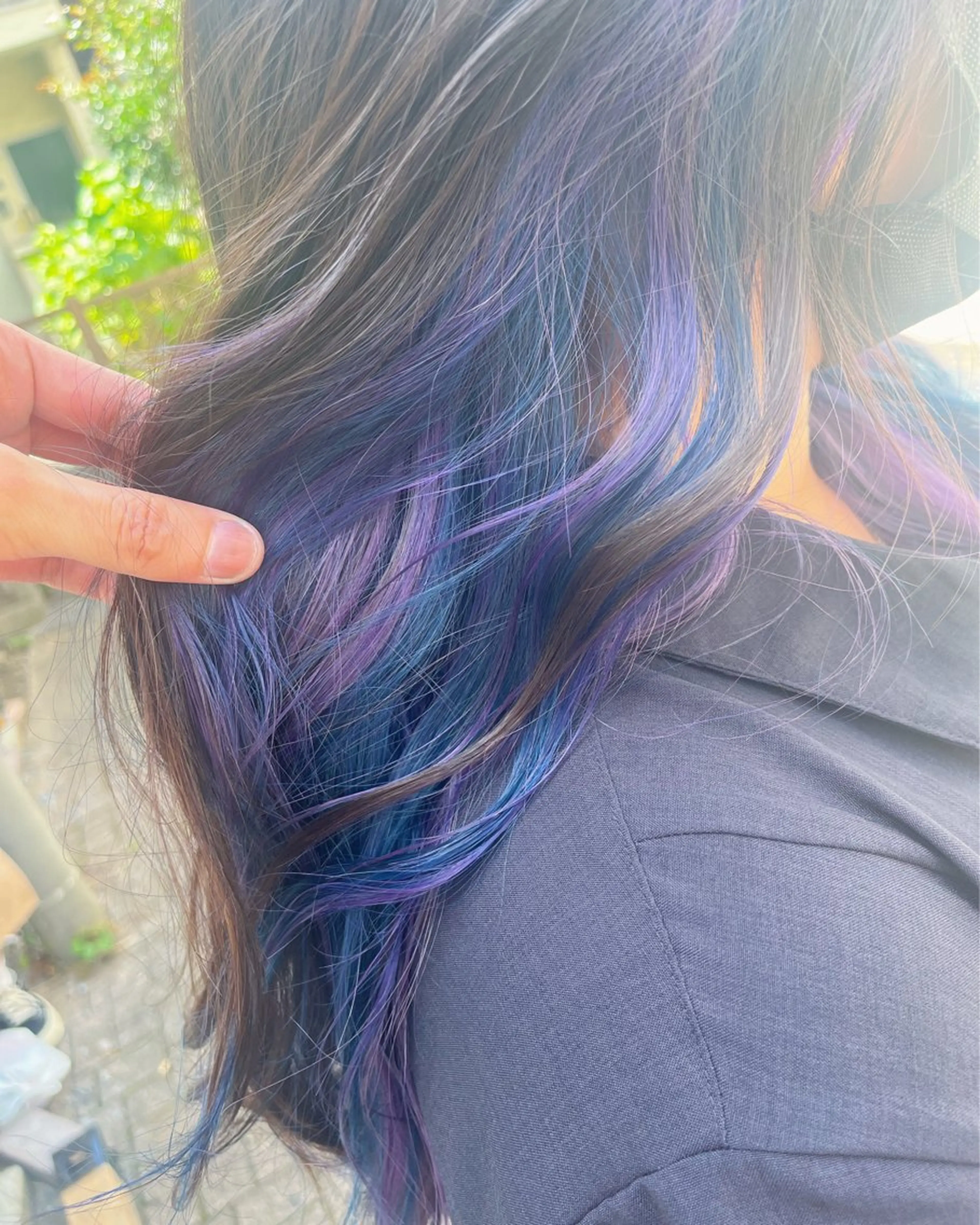 セミロング カラー アッシュ ミストバング ベージュカラー ブリーチ ケアブリーチ カット ヘアカラー トリートメント 原宿サロン代表 デザインカラー伊藤卓のヘアスタイル