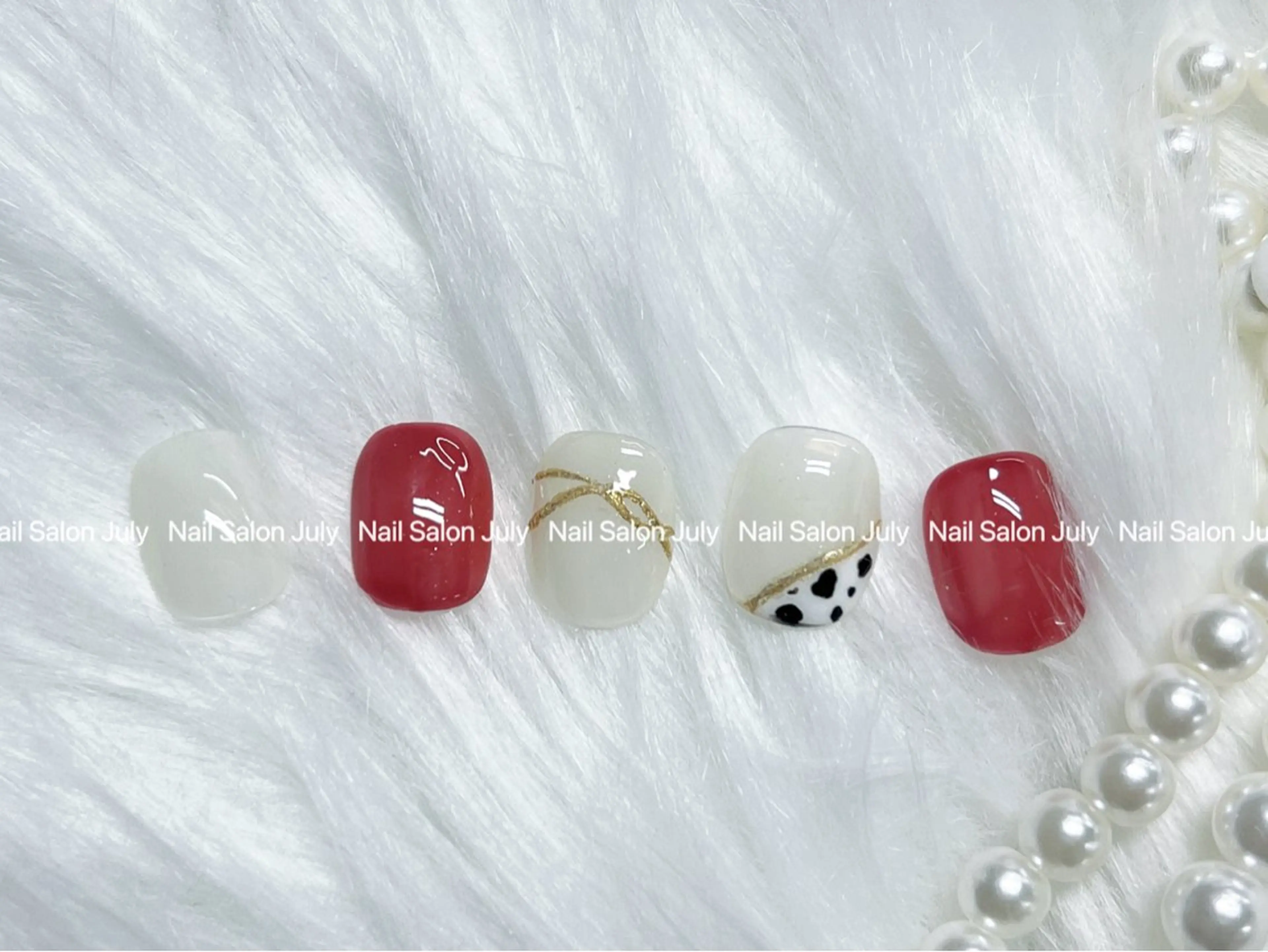 ネイル アートネイル オーロラネイル ジェルネイル ガーリー キラキラネイル ハンドネイル July モモのネイルデザイン