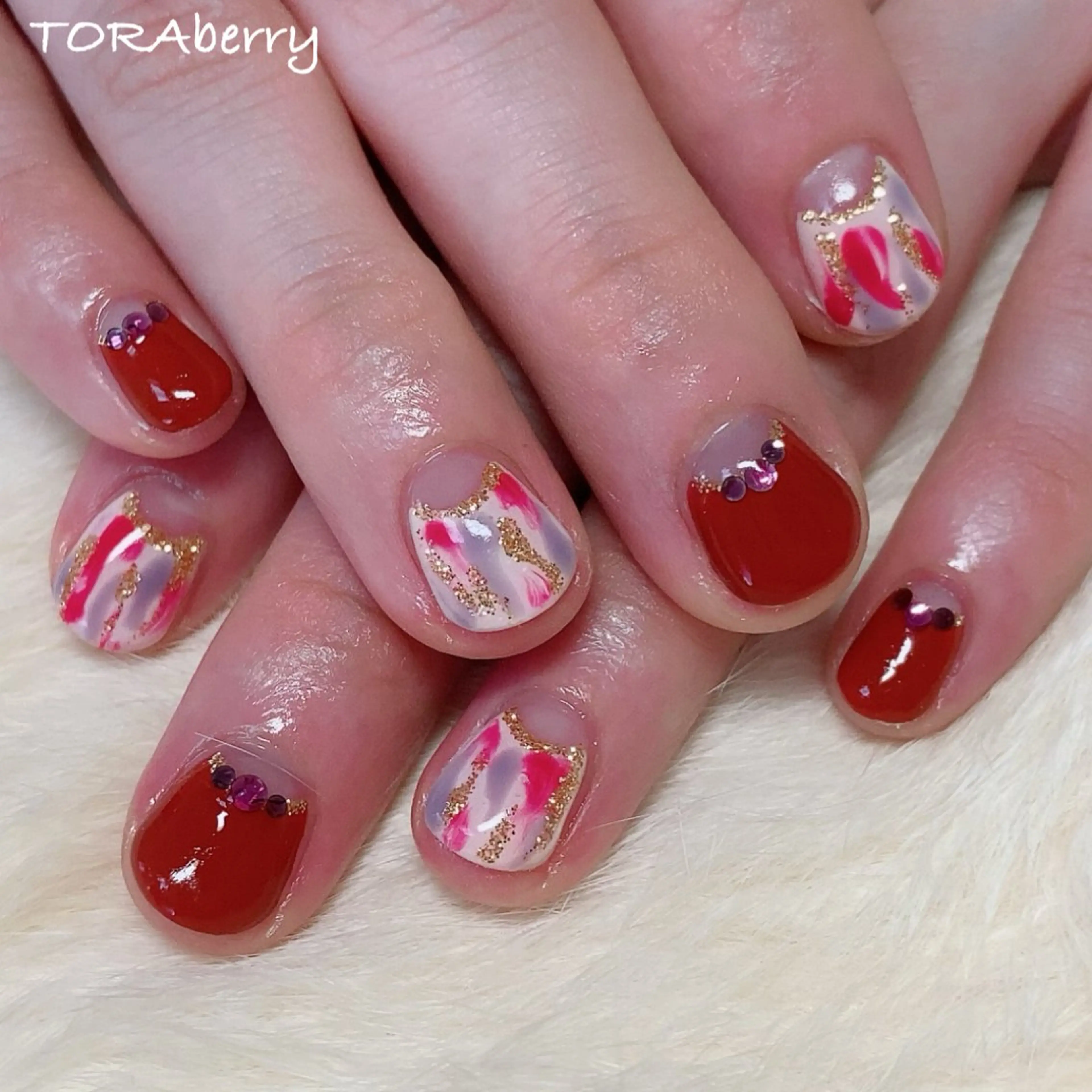 ネイル ハンドネイル ネイリスト なつみのネイルデザイン