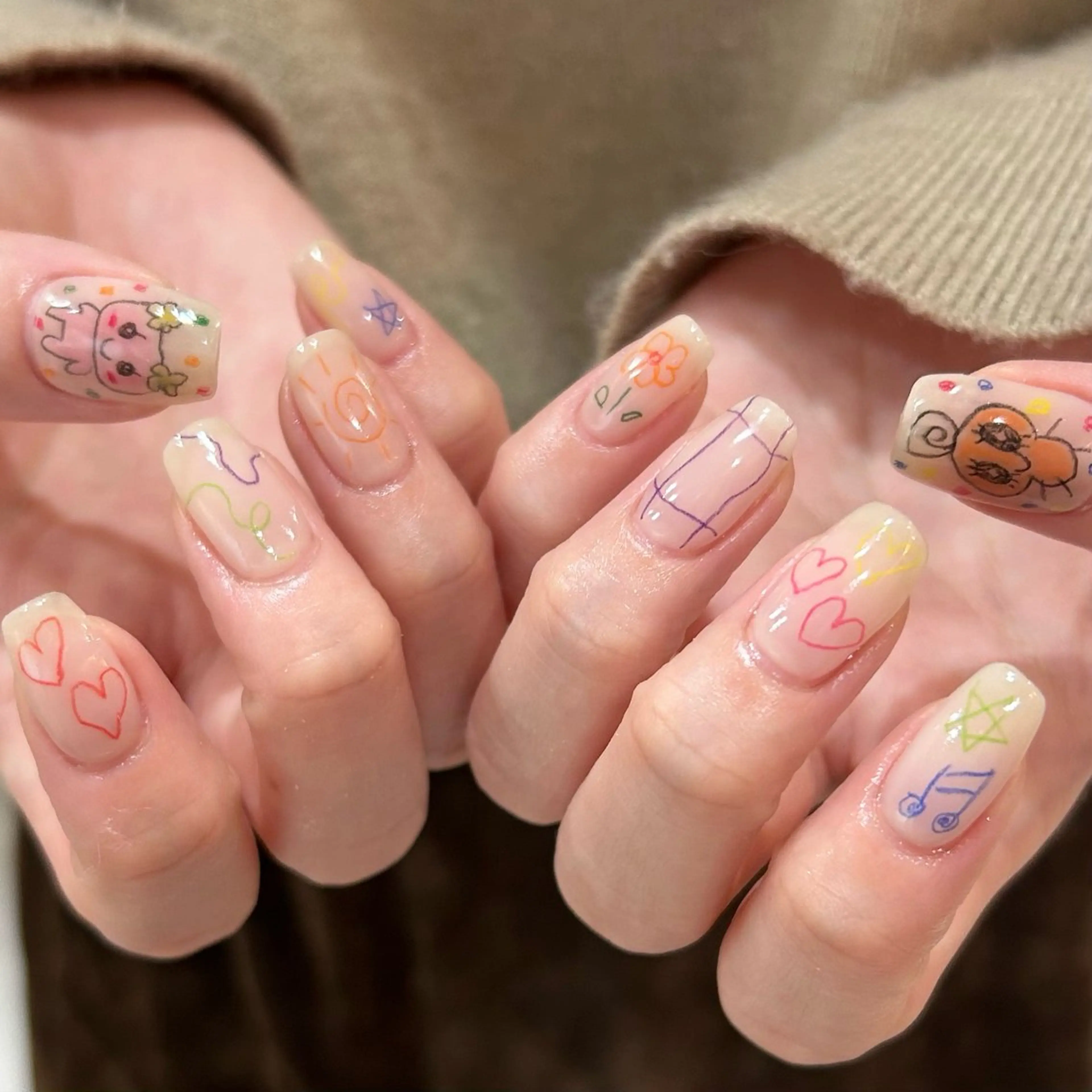 ネイル アートネイル shio ♡ GW空きありのネイルデザイン