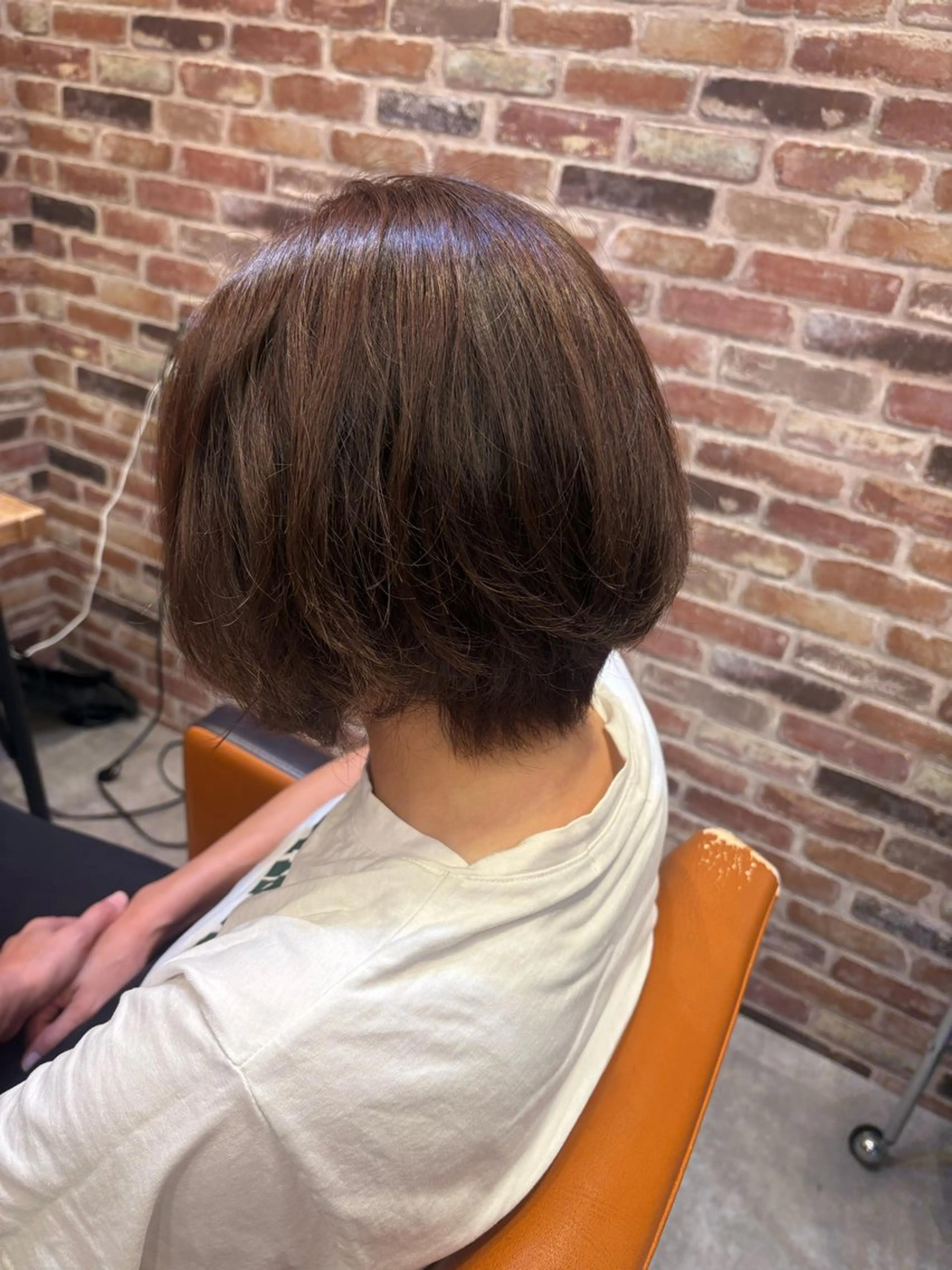 カラー ブラウンカラー レッドカラー Agu hair Reaのヘアスタイル