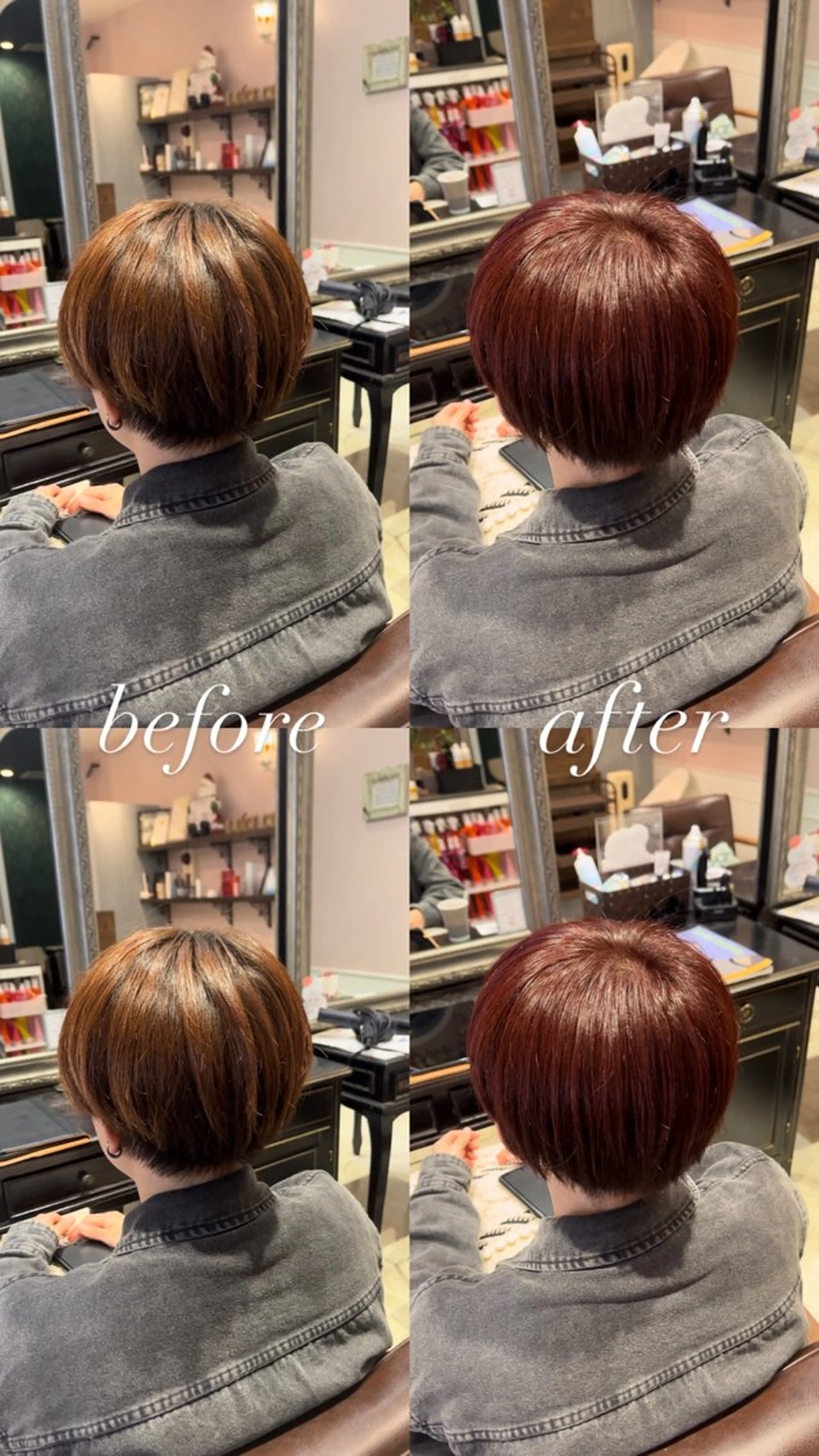 ショート カラー ブラウンカラー レッドカラー レッドブラウン レイヤー/透明感/髪 質改善/メンズ/佐藤のヘアスタイル