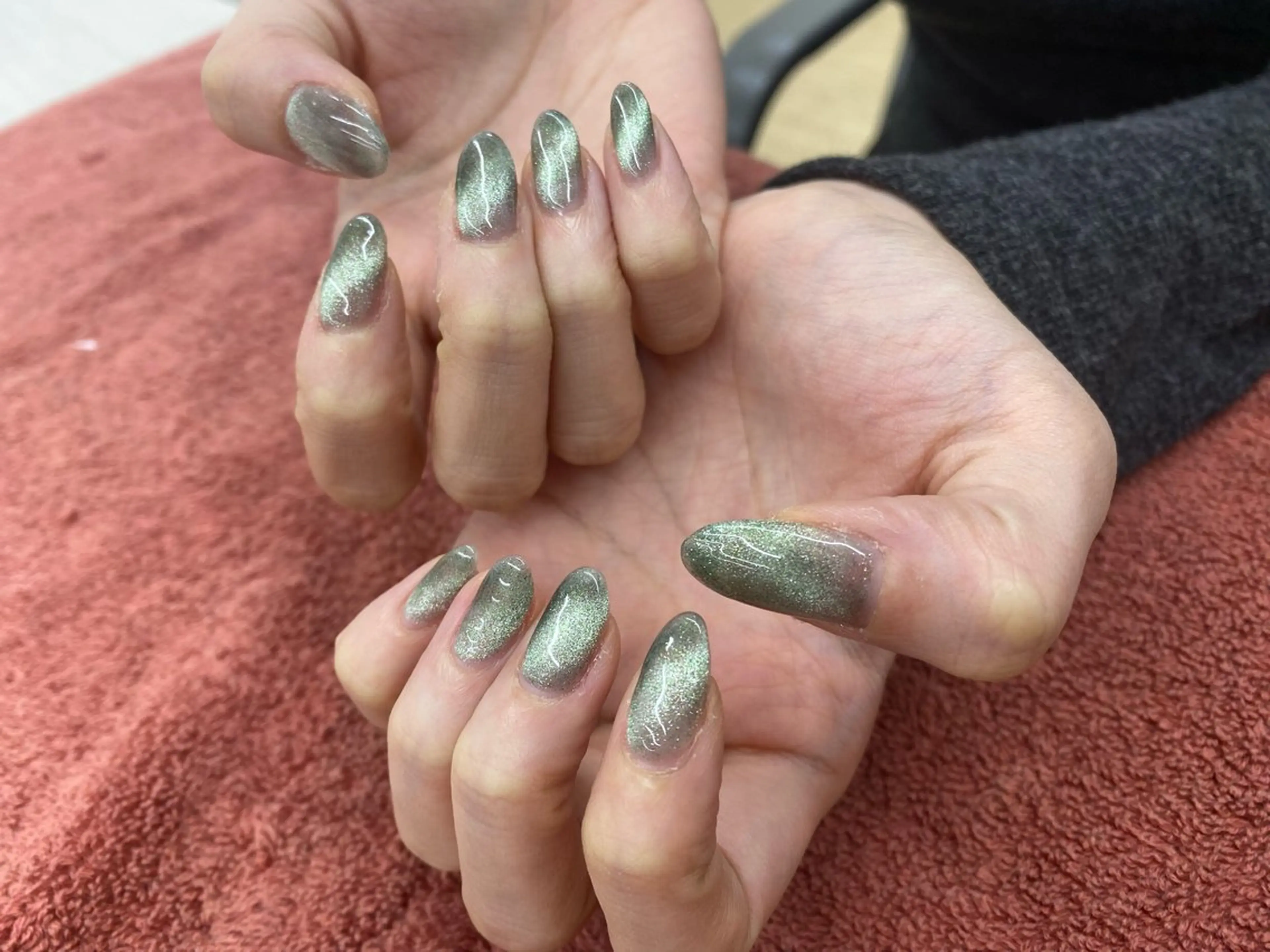 ネイル ジェルネイル マグネットネイル ネイル サヴォイ ❁⃘*.ﾟSAYAのネイルデザイン