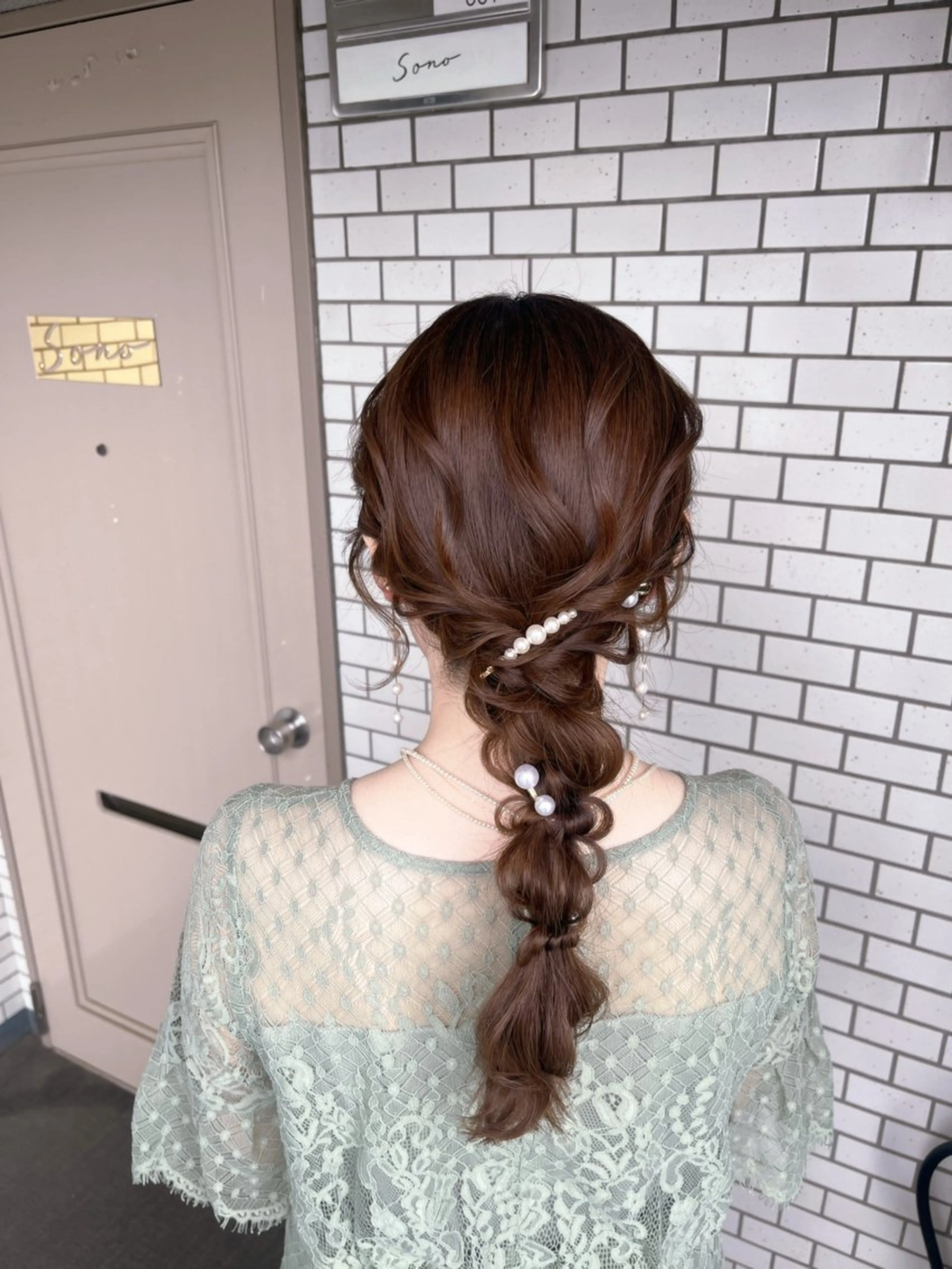 ヘアアレンジ ヘアセット 垢抜けヘアメイク🫧 JURI🪽のヘアスタイル
