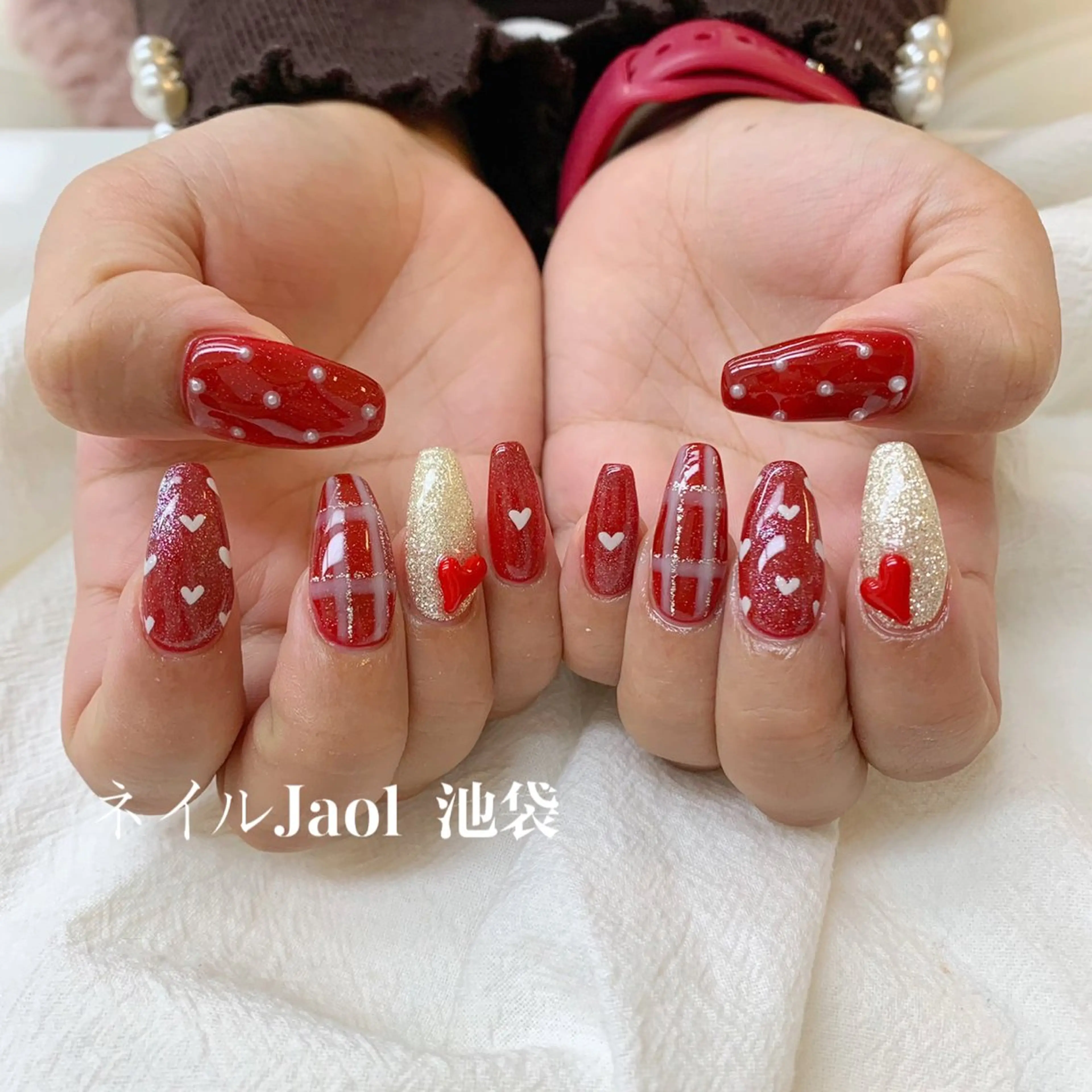 ロング ハンドネイル nail jaol池袋店所属・ネイルJaol 池袋のネイルデザイン