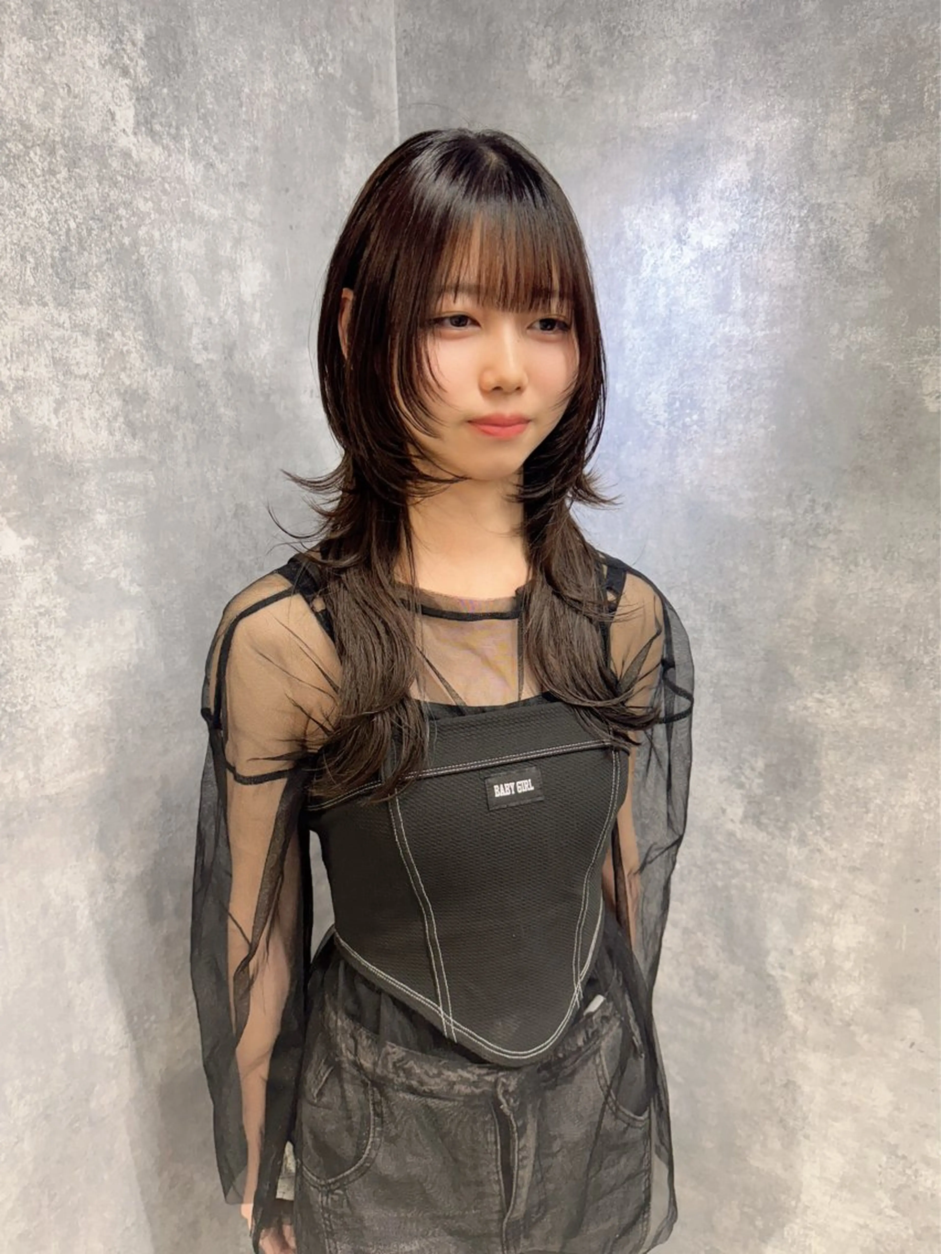 ロング カット ♡ハッシュカット/ レイヤー/yucoのヘアスタイル