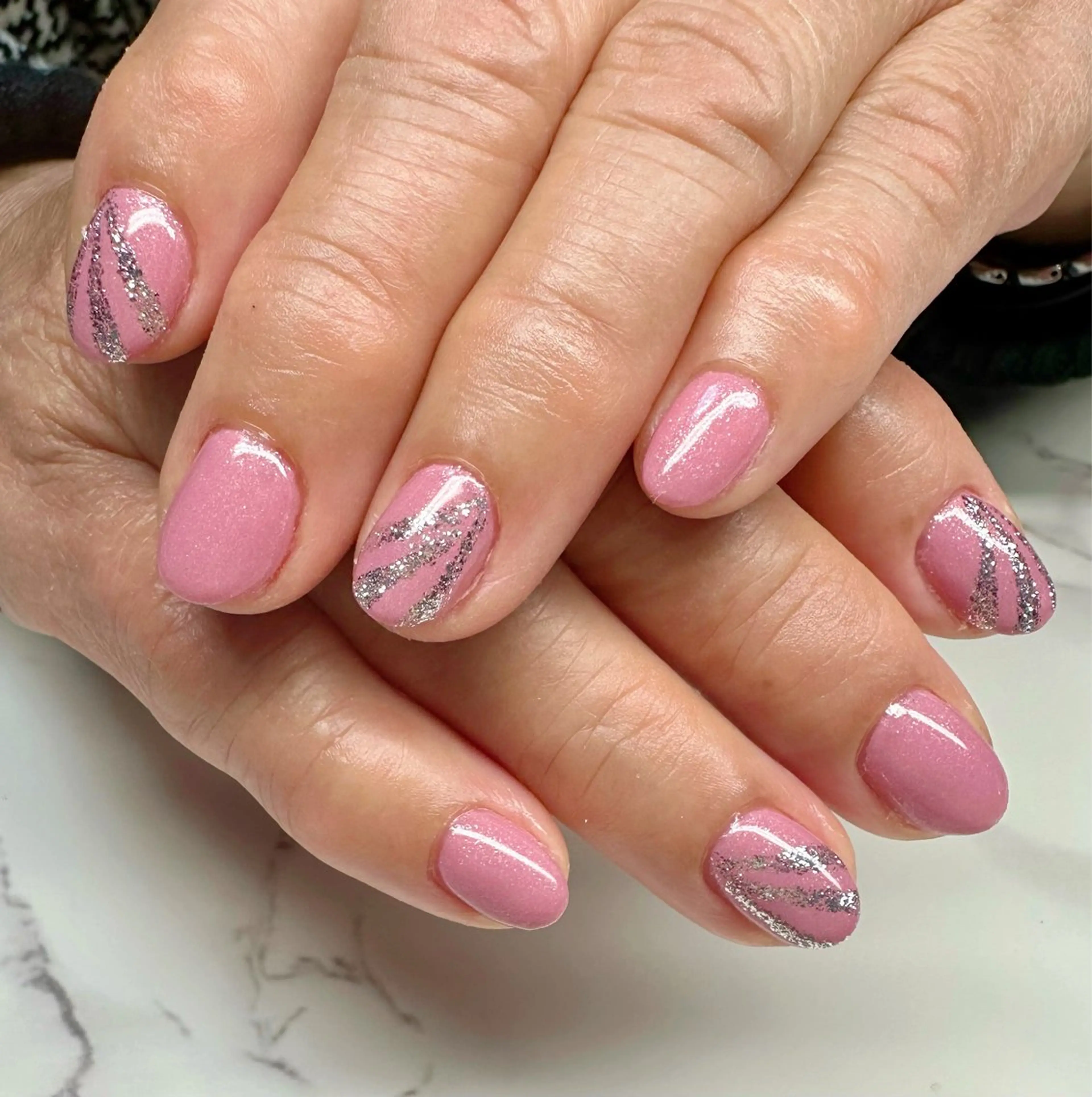 ネイル アートネイル チークネイル フレンチネイル キラキラネイル マグネットネイル M.N_ nailのネイルデザイン