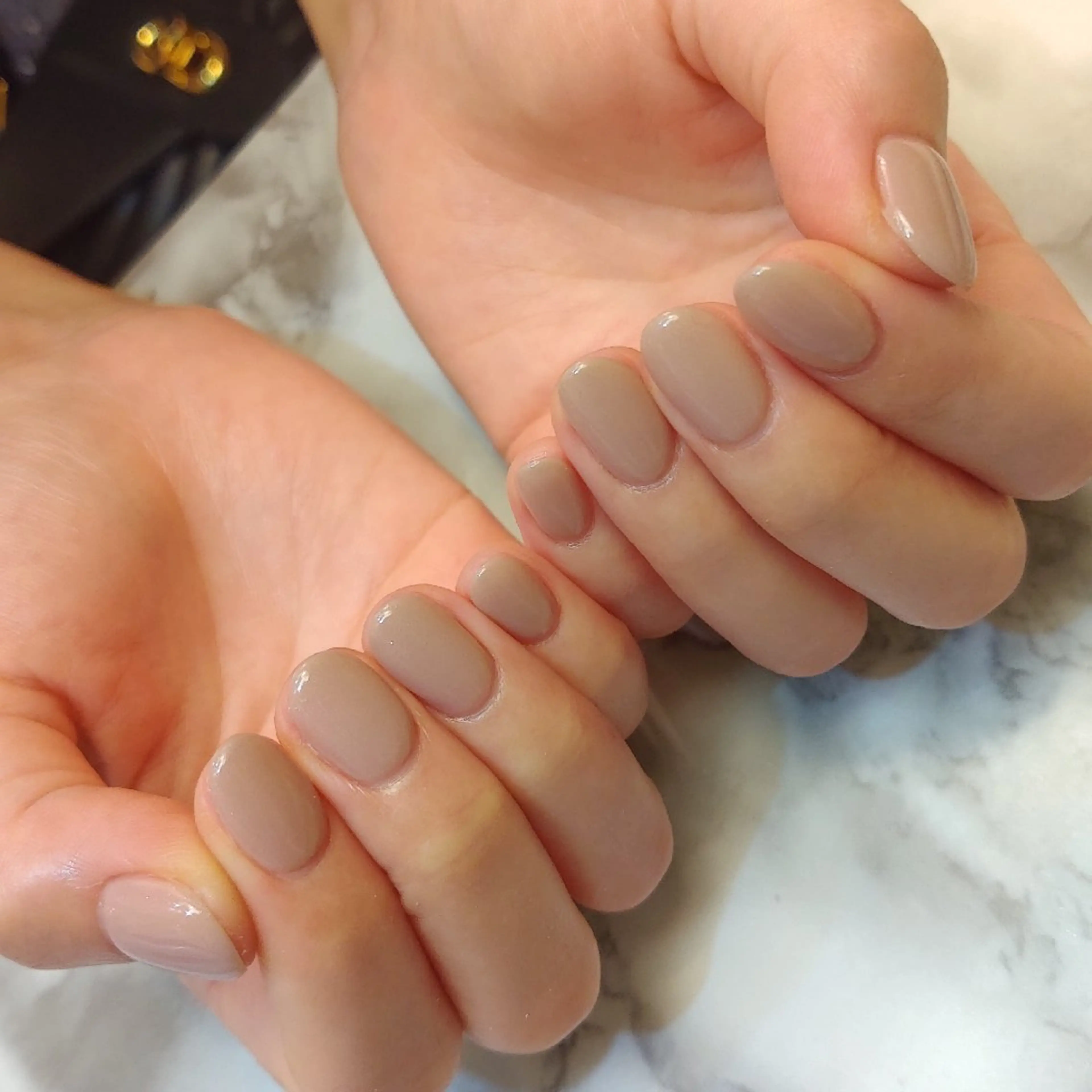 ネイル ワンカラーネイル ジェヌインネイル 河内のネイルデザイン