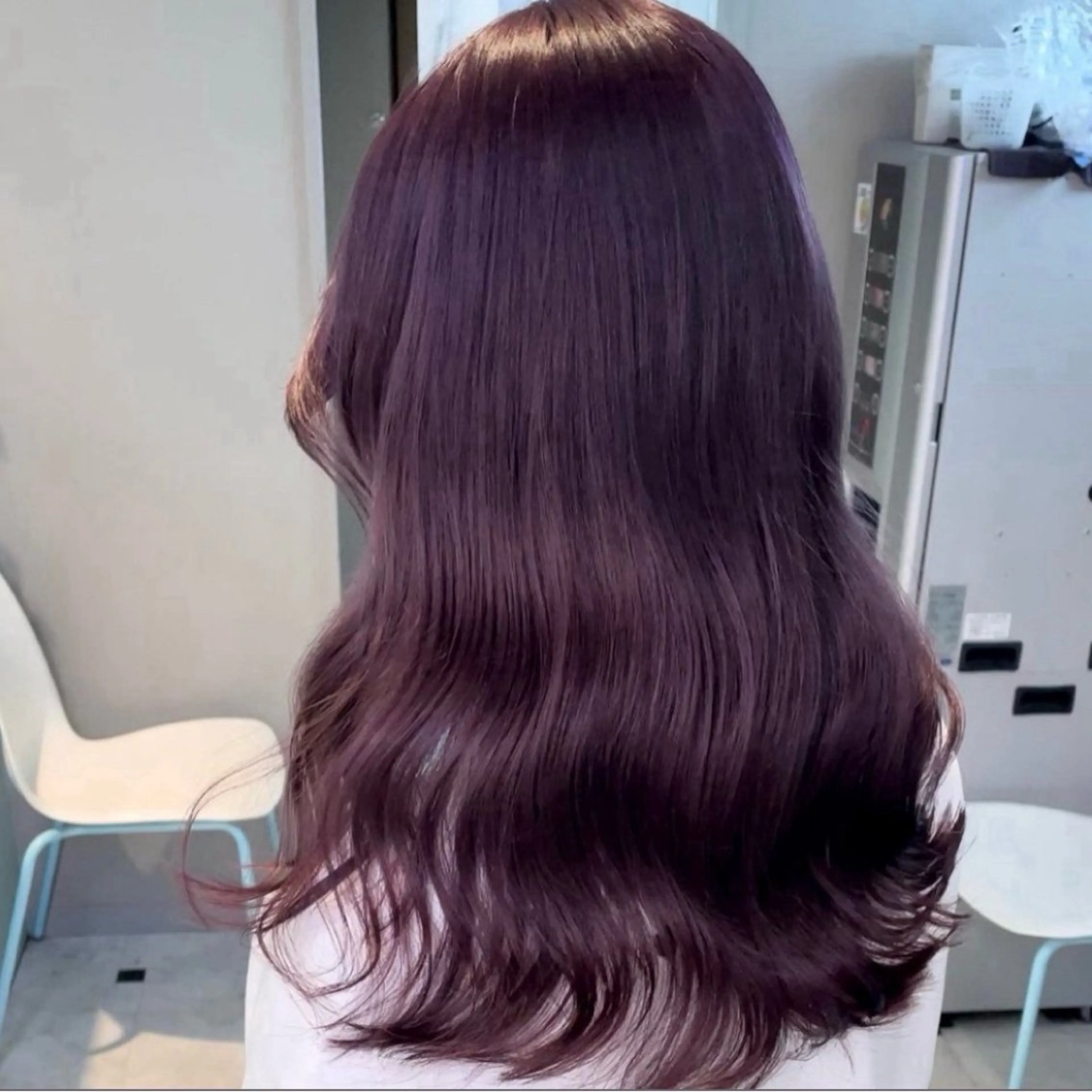 ロング カラー ヘアカラー トリートメント 🎀愛されピンク ラベンダー💜ゆいのヘアスタイル