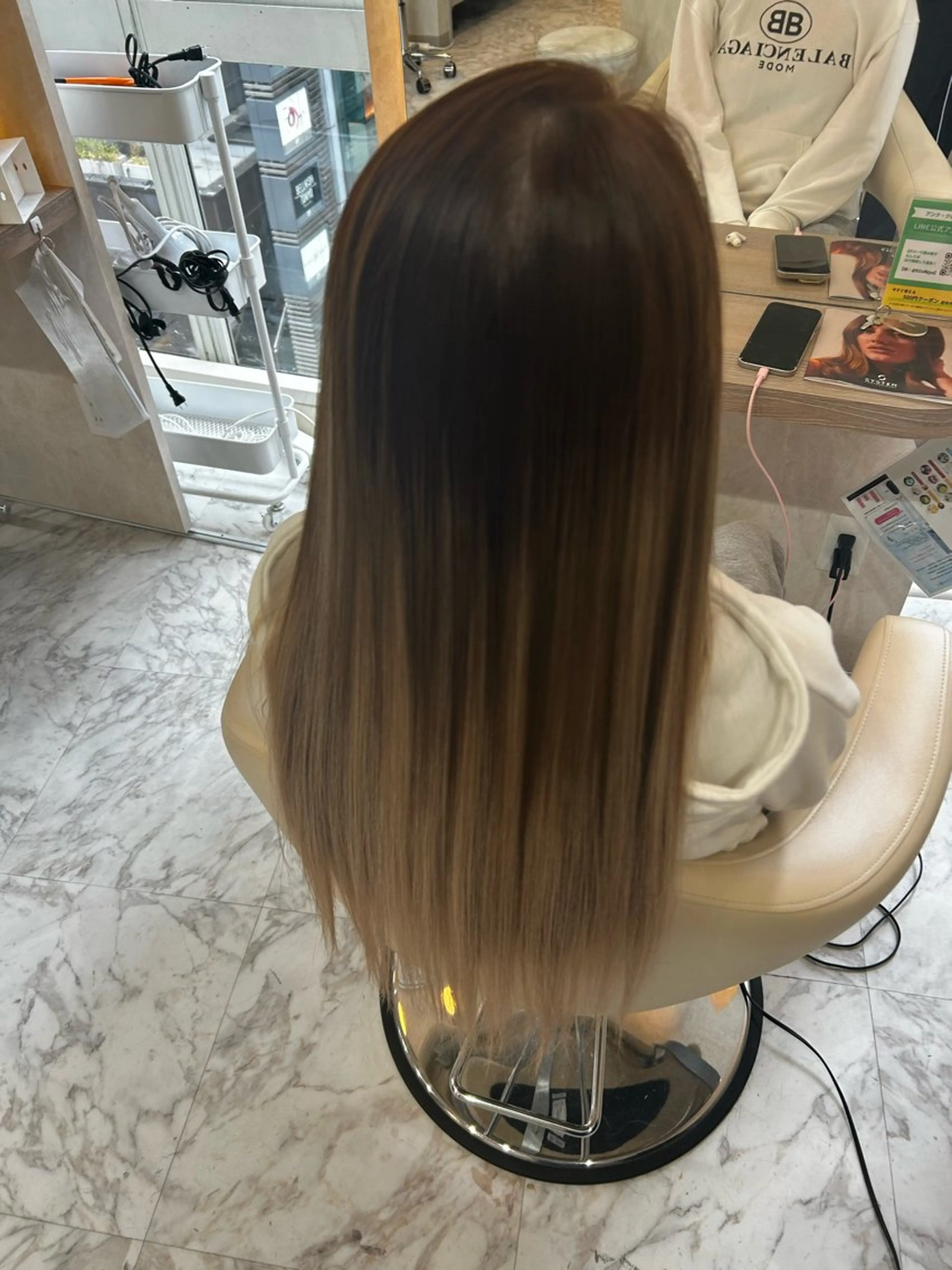 ロング シールエクステ エクステ カラーモデル募集中 /つぐみのヘアスタイル