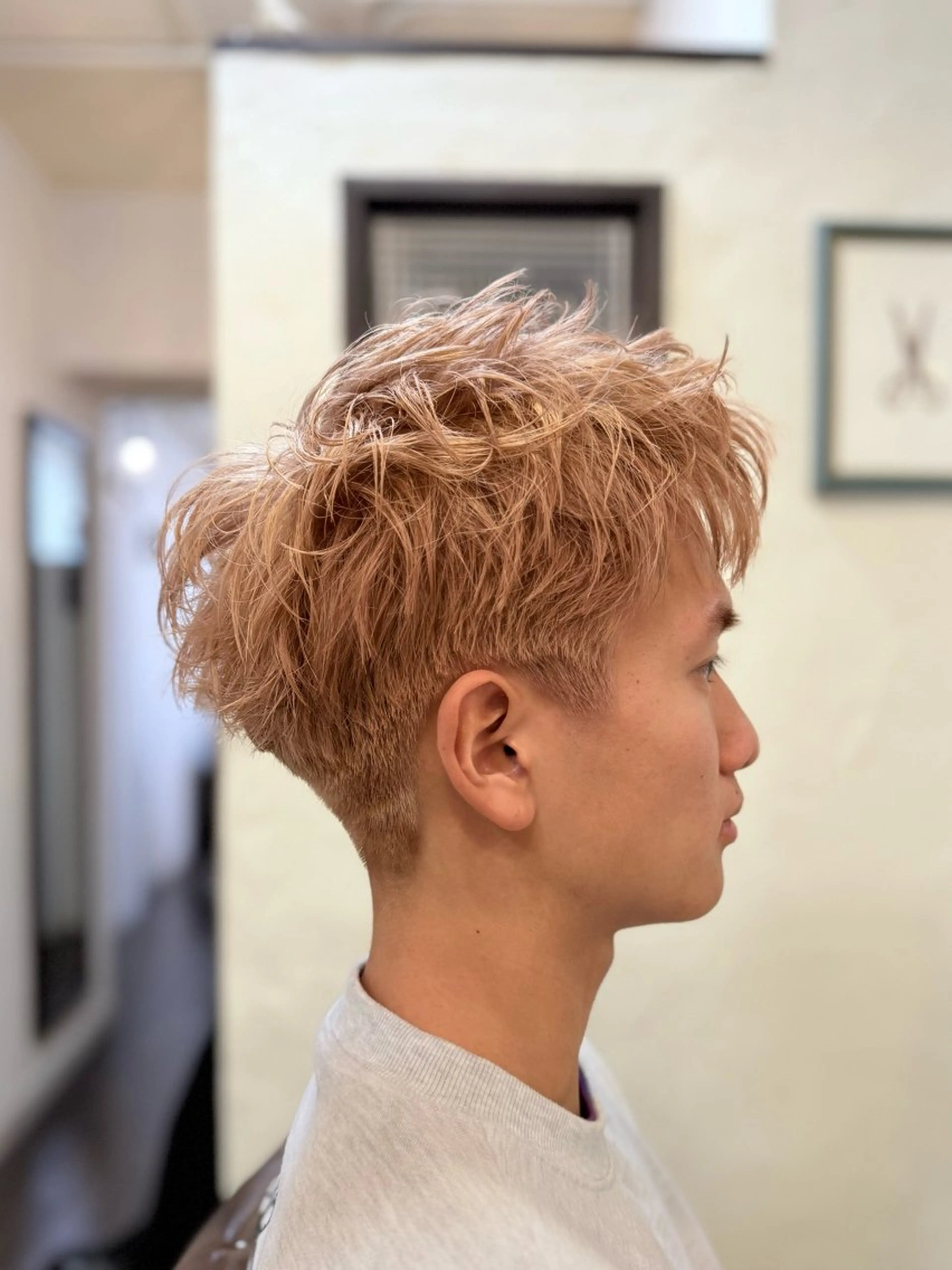 ショート カラー メンズ メンズ/スパイキー ショート/isseyのヘアスタイル