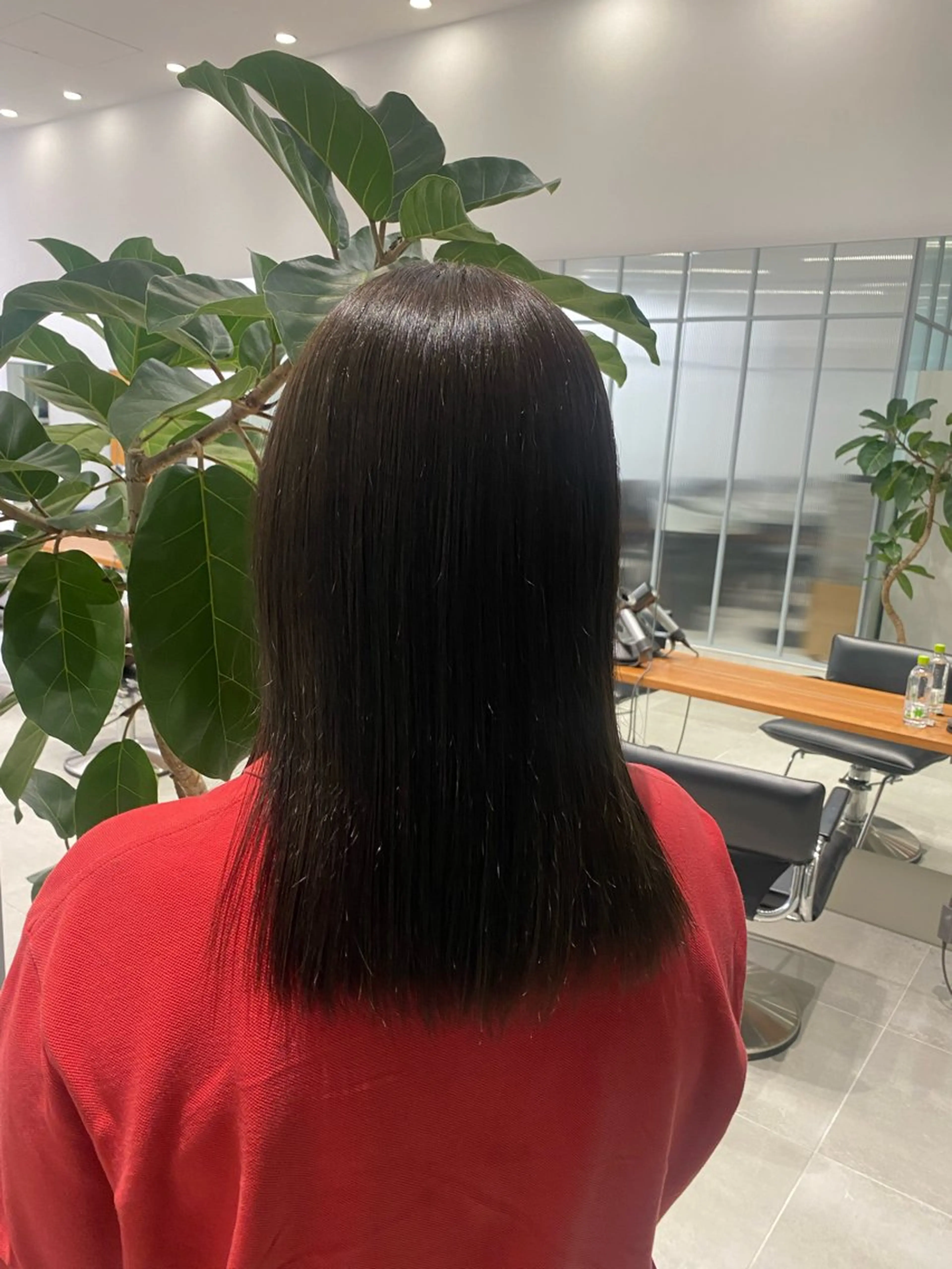 カラー ヘアカラー ひかり／ベージュ ／似合わせカットのヘアスタイル