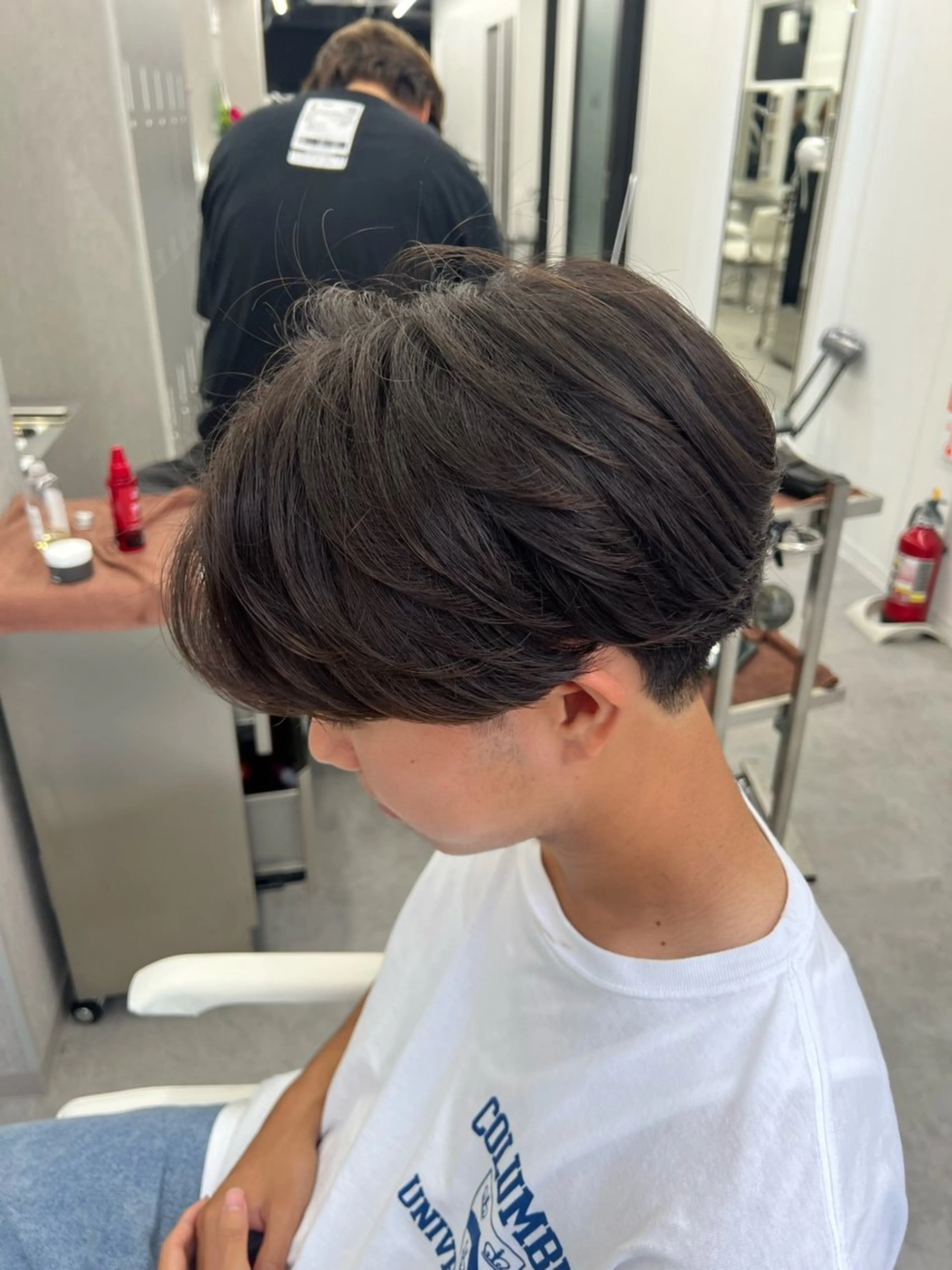 パーマ メンズ カット ヘアカラー 縮毛矯正 メンズ似合わせ特化/ 縮毛矯正/佐野友尉のヘアスタイル