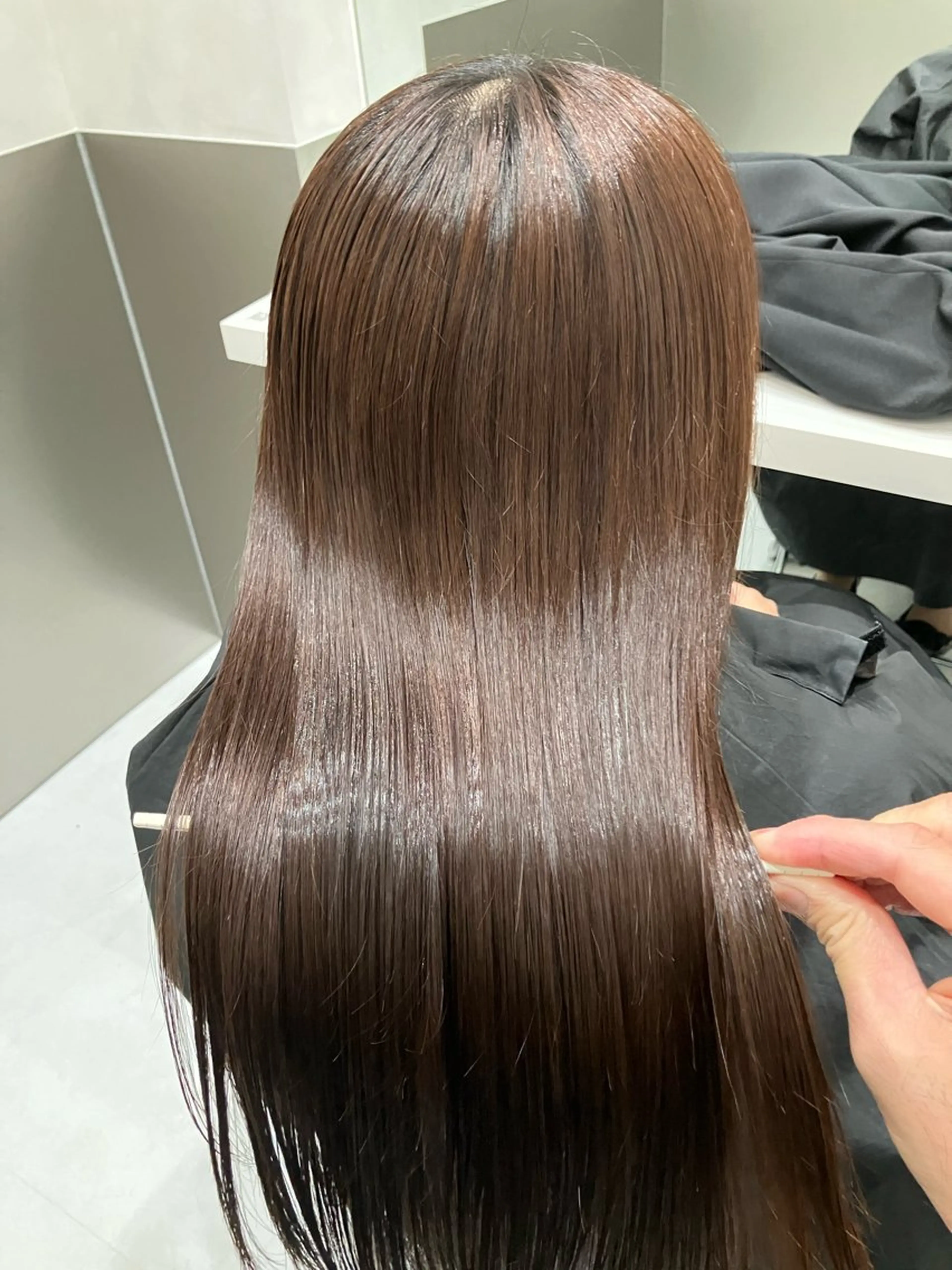 ロング トリートメント 💖ブリーチなし透明 感💖ASAHIのヘアスタイル