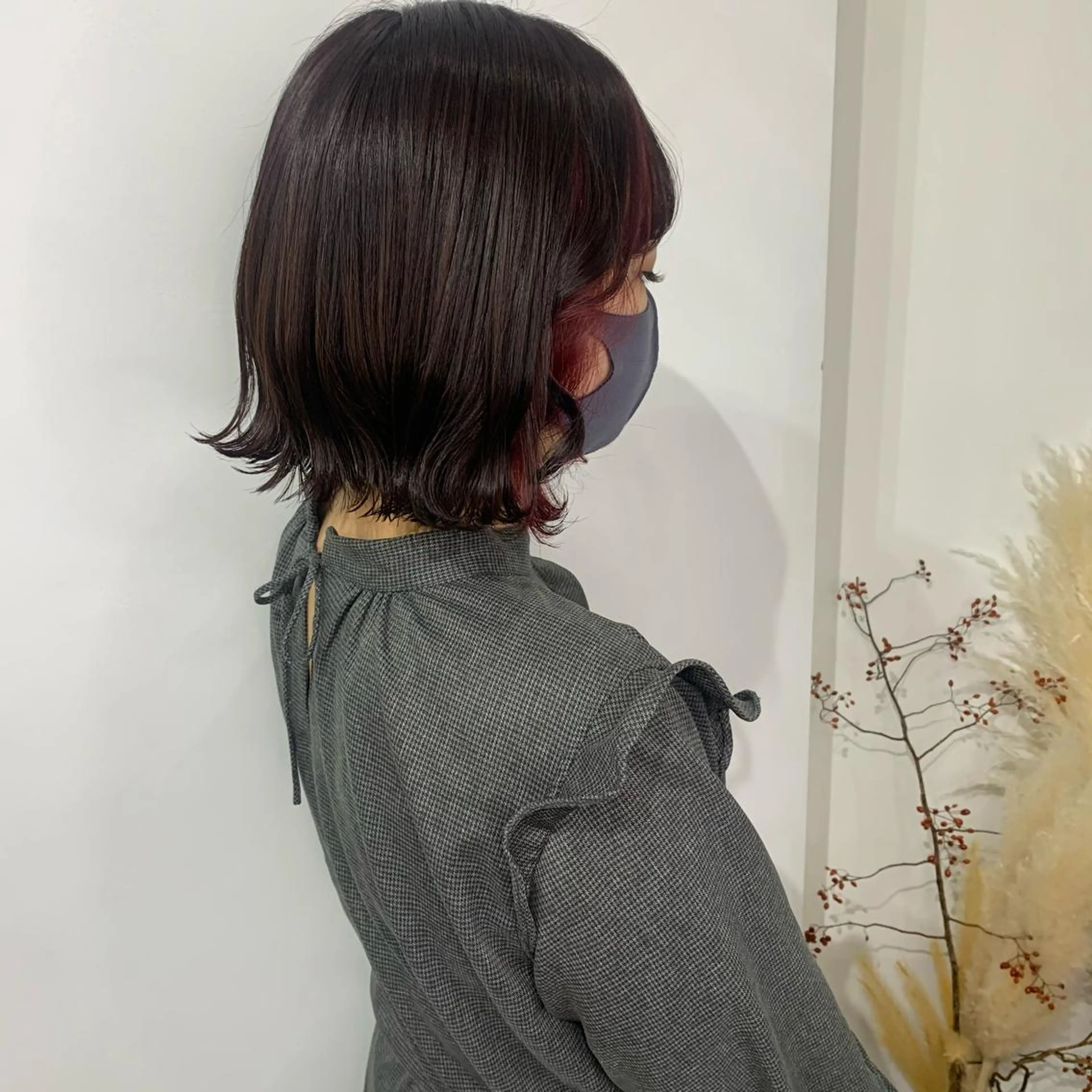 ショート カラー 韓国ヘア ユイカのヘアスタイル