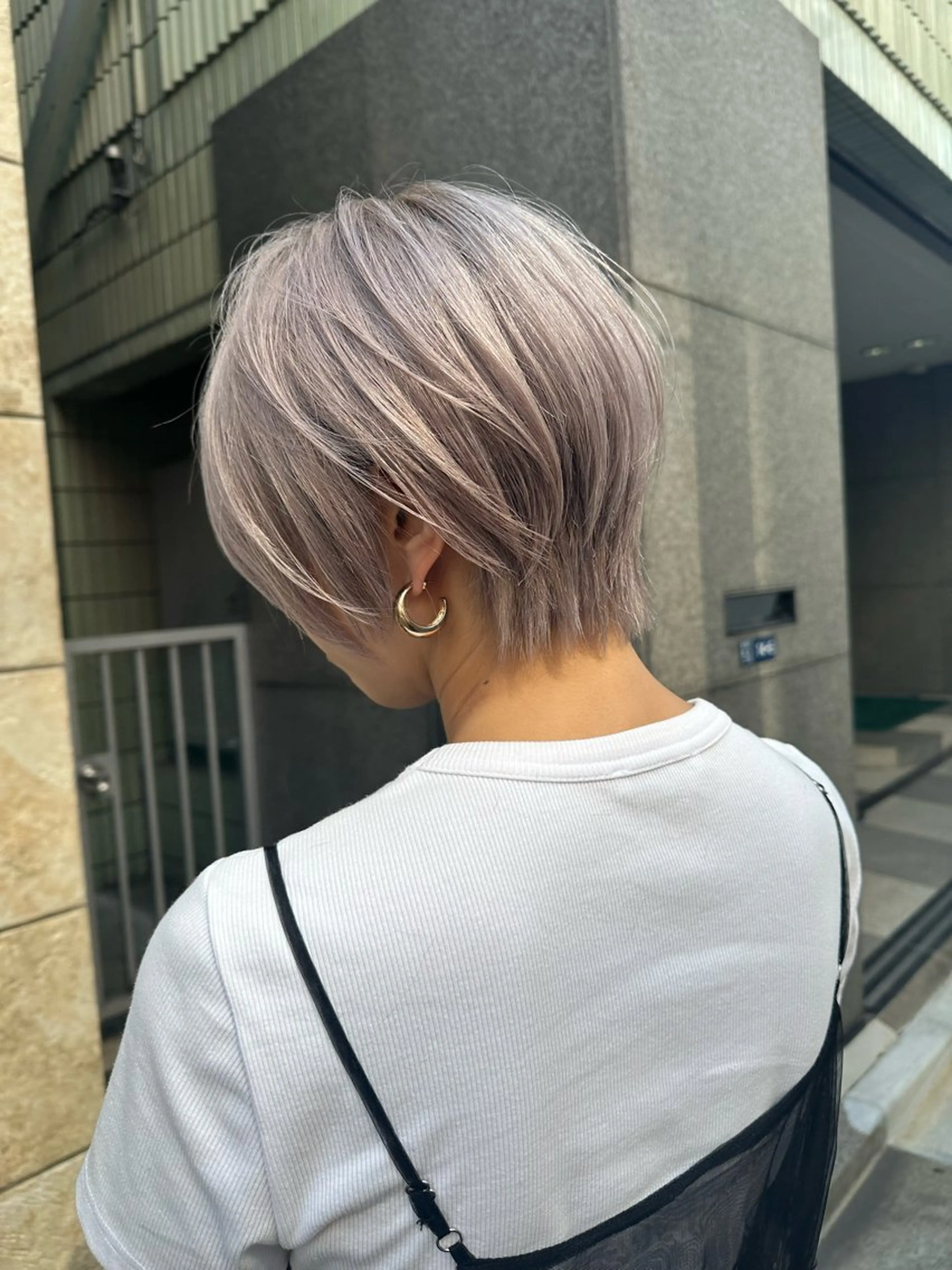 ショート 渋谷/プルエクステ/ ハイトーン/みきとのヘアスタイル