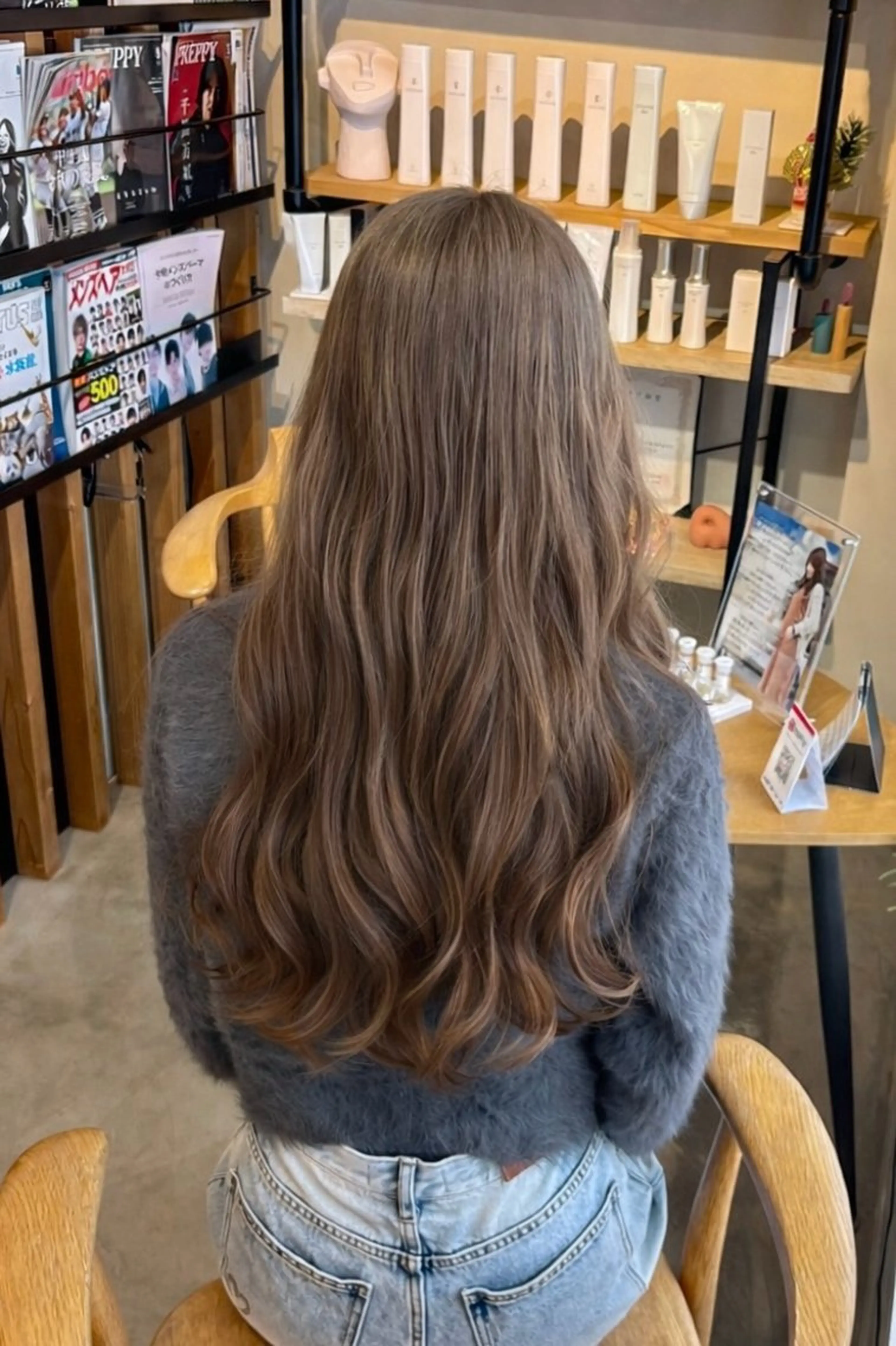 セミロング ヘアカラー 絶対かわいい保証💖 ひいなのヘアスタイル