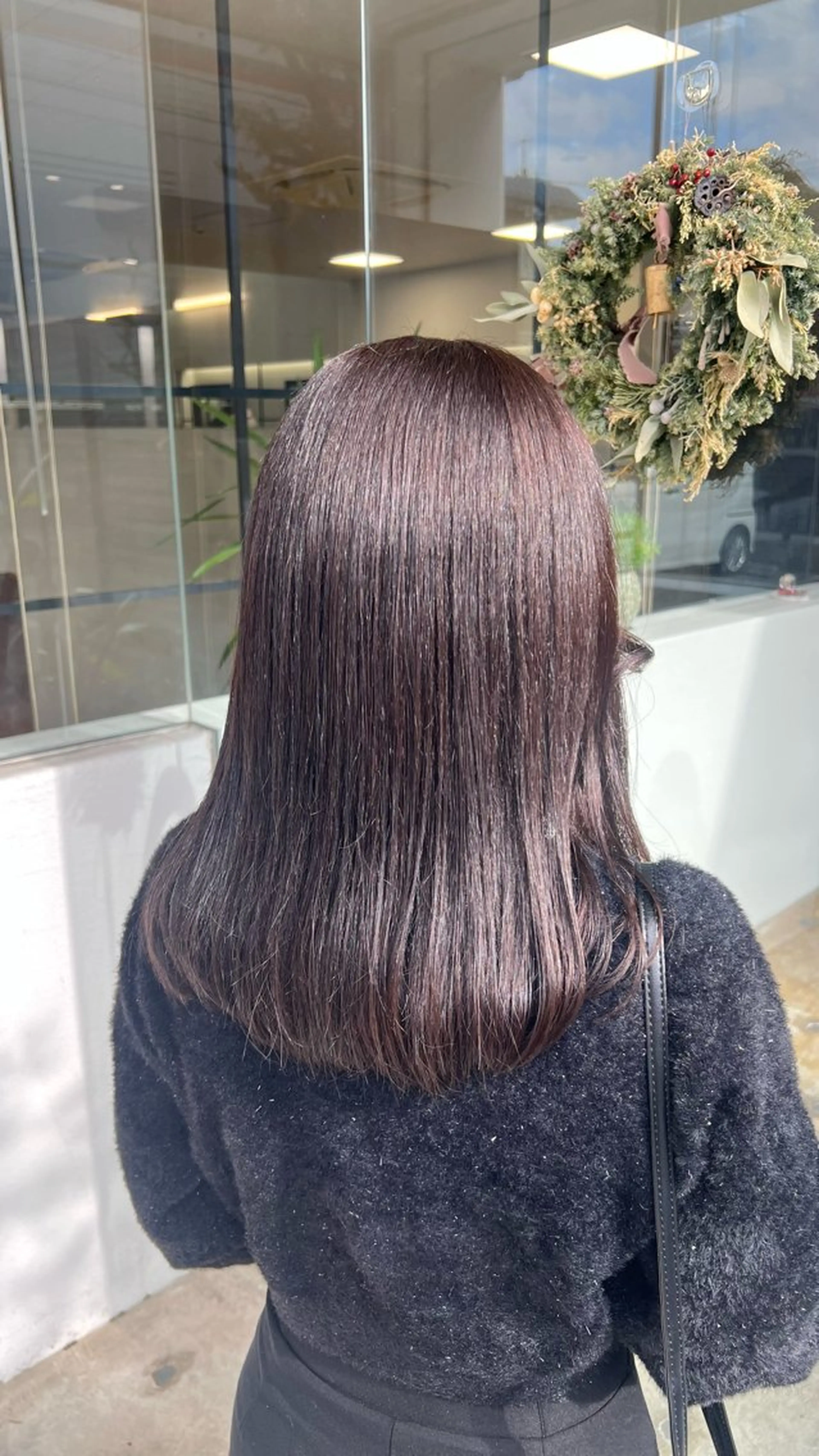 ミディアム カラー アカリ ✄﻿似合わせカット✄のヘアスタイル