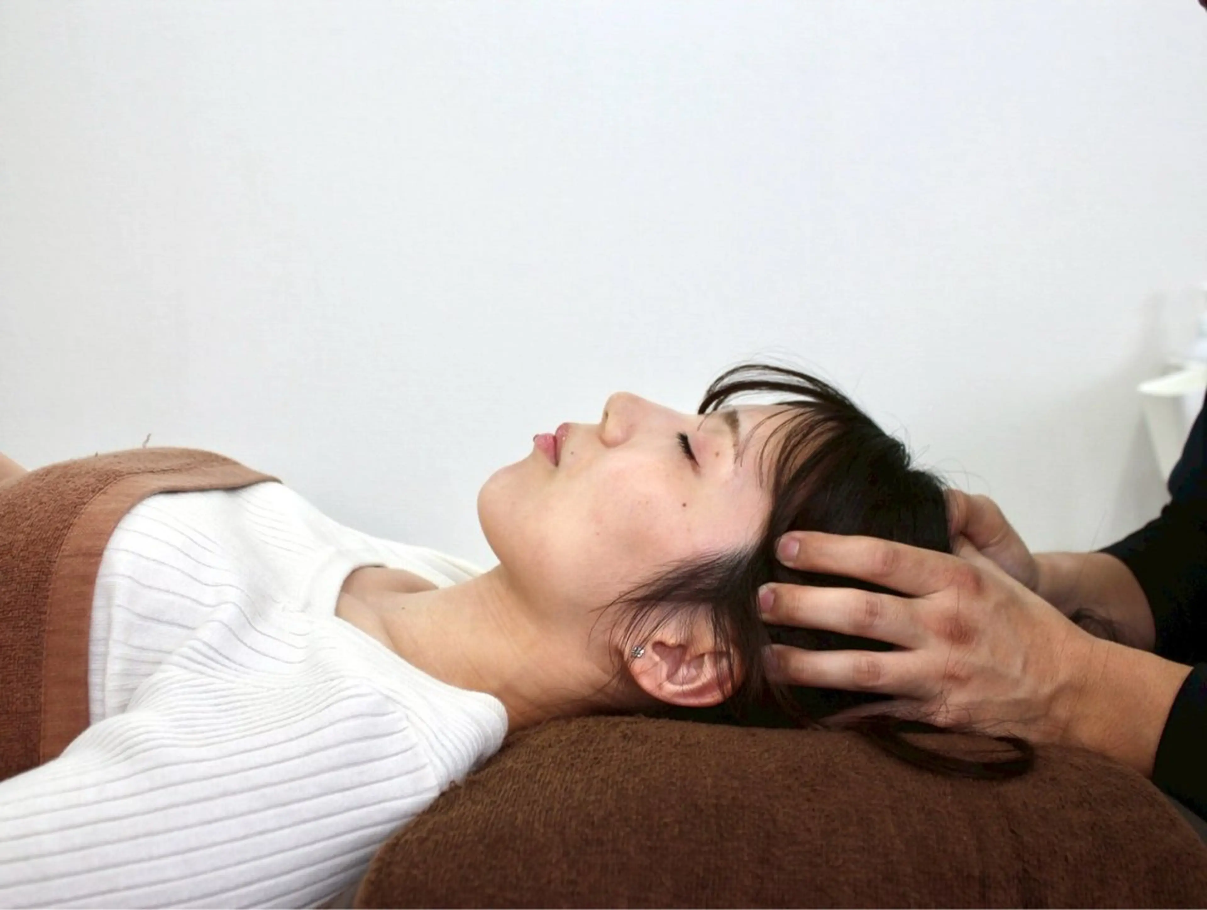 小顔矯正/頭蓋骨矯正(60分)【顔の歪み/小顔/ヘッドスパ/頭蓋骨/食いしばり】の写真