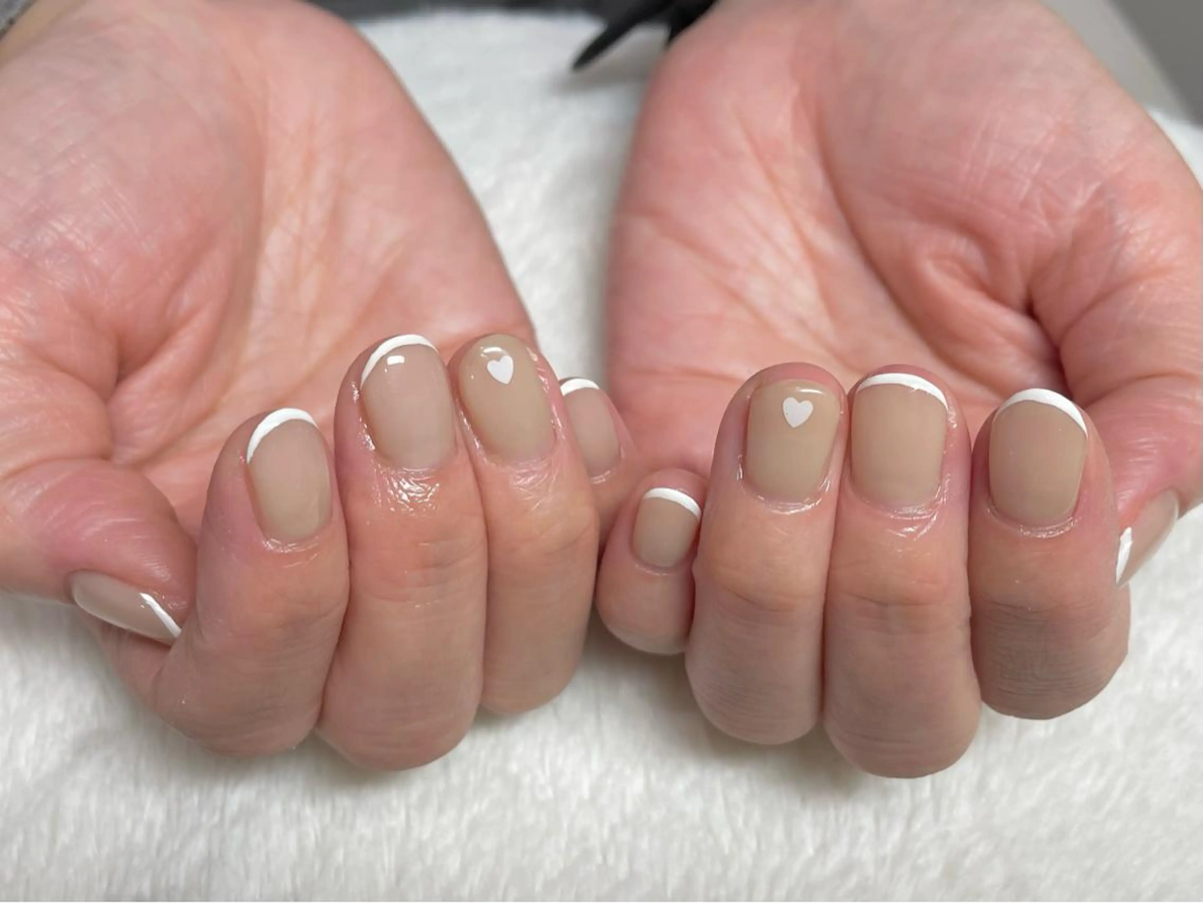 ネイル フレンチネイル riri-nail Rie Endoのネイルデザイン