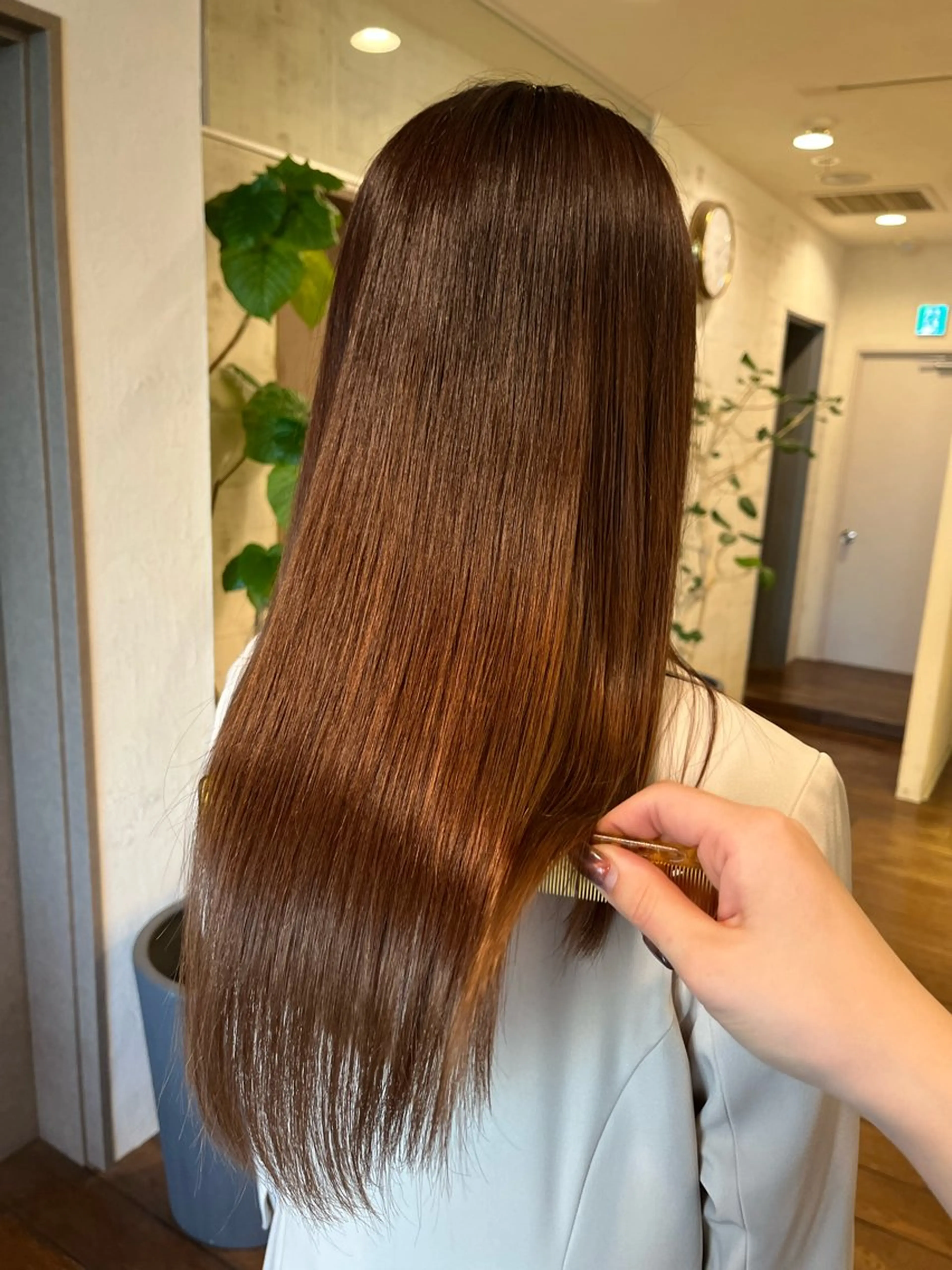 ロング カット トリートメント trono所属・艶カラー🌿 /ふっこのヘアスタイル