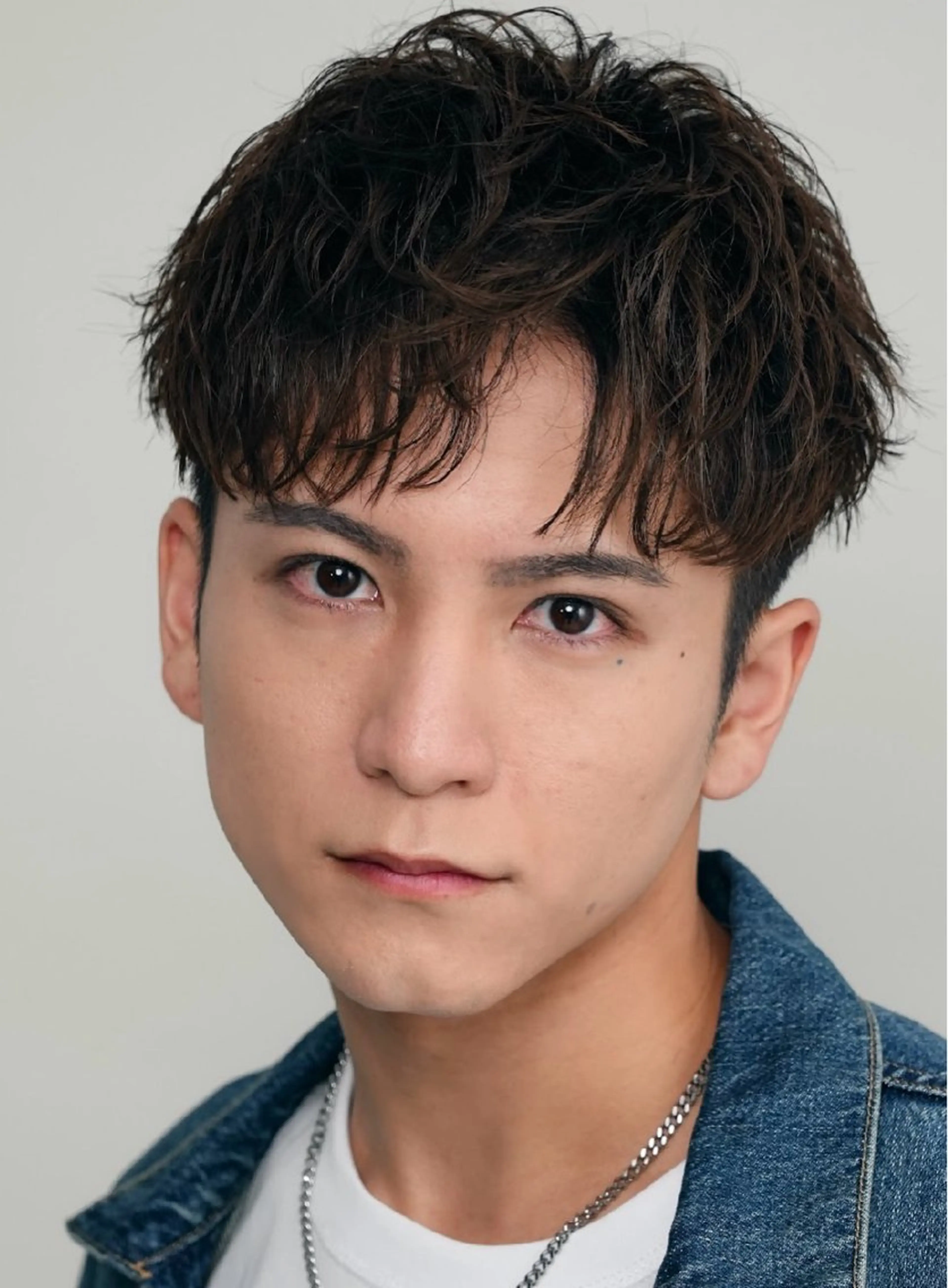 パーマ メンズ メンズパーマ カット パーマ 松田 優斗のヘアスタイル