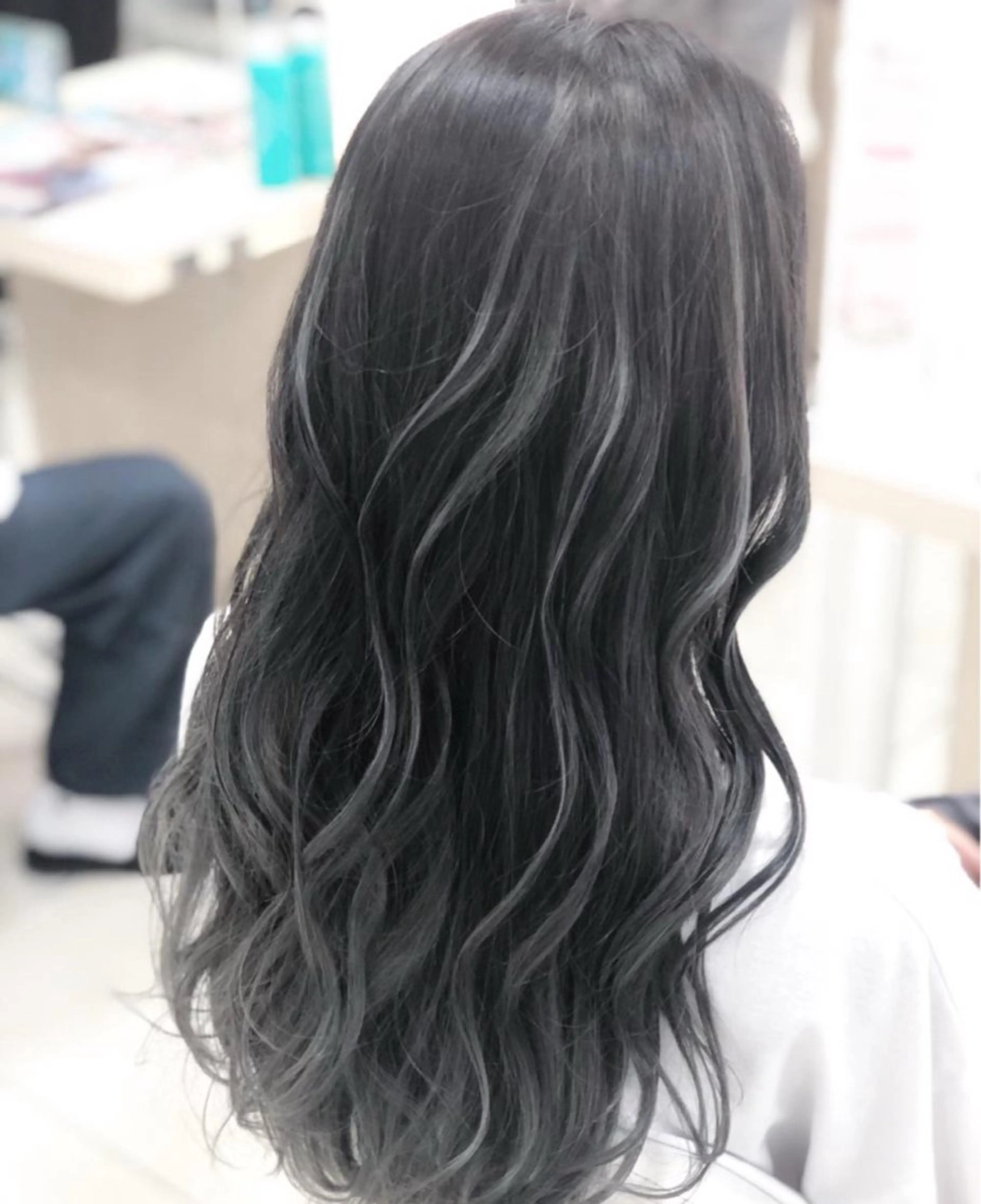 セミロング カラー ハイライト特化/艶カ ラー/FUMIYAのヘアスタイル