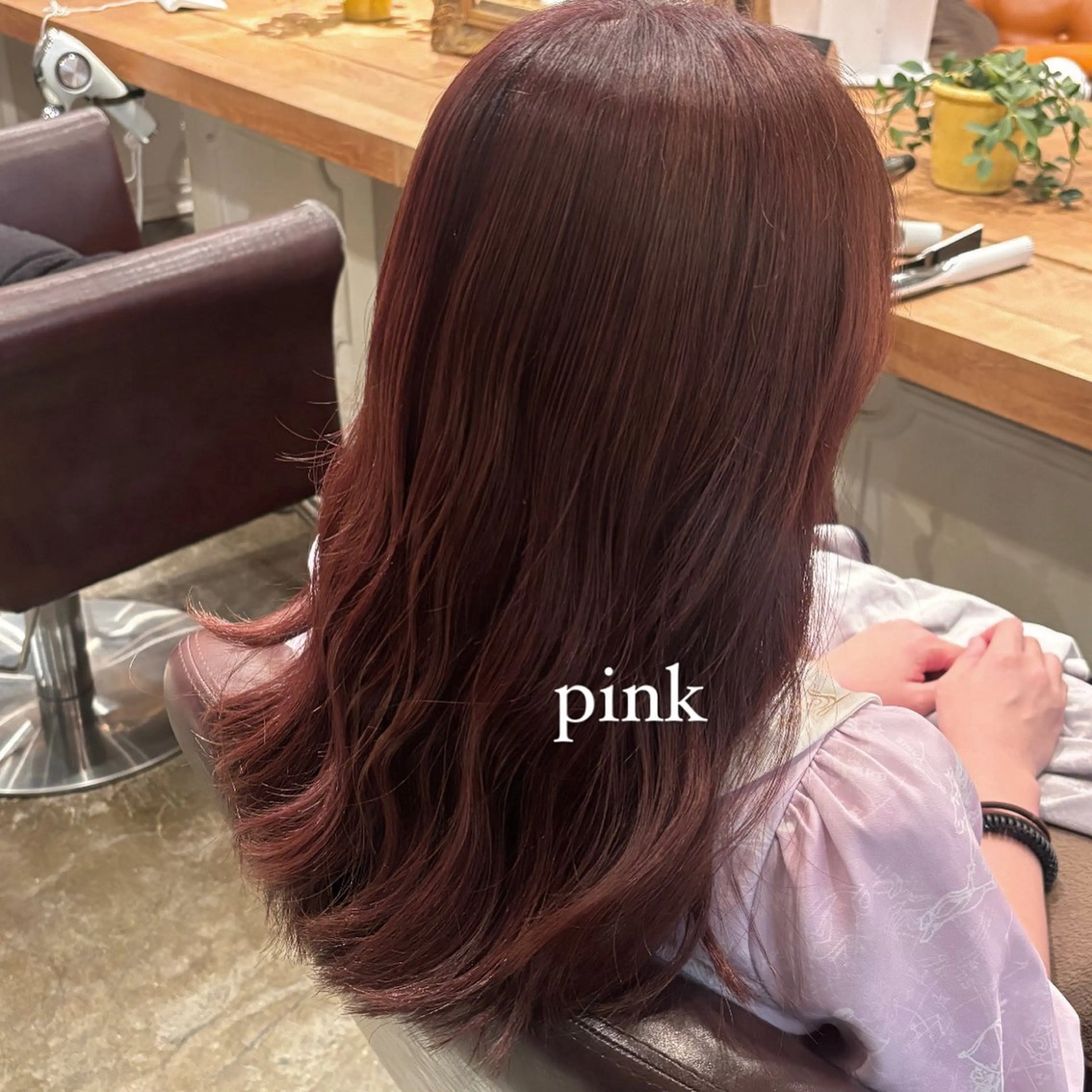 ロング カラー 髪質改善カラー ベージュ🤎YUMEのヘアスタイル