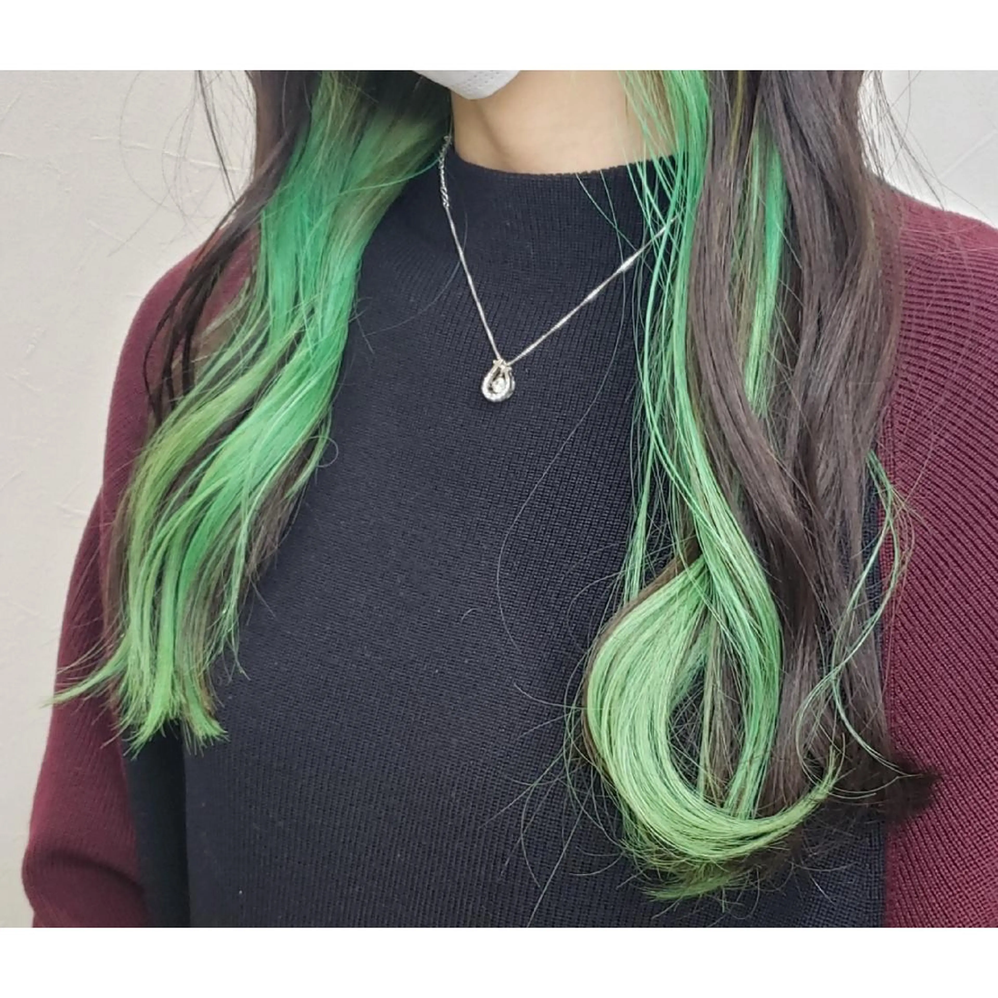 ロング カラー ヘアアレンジ イヤリングカラー 髪質改善サロン🍃 AIRI のヘアスタイル