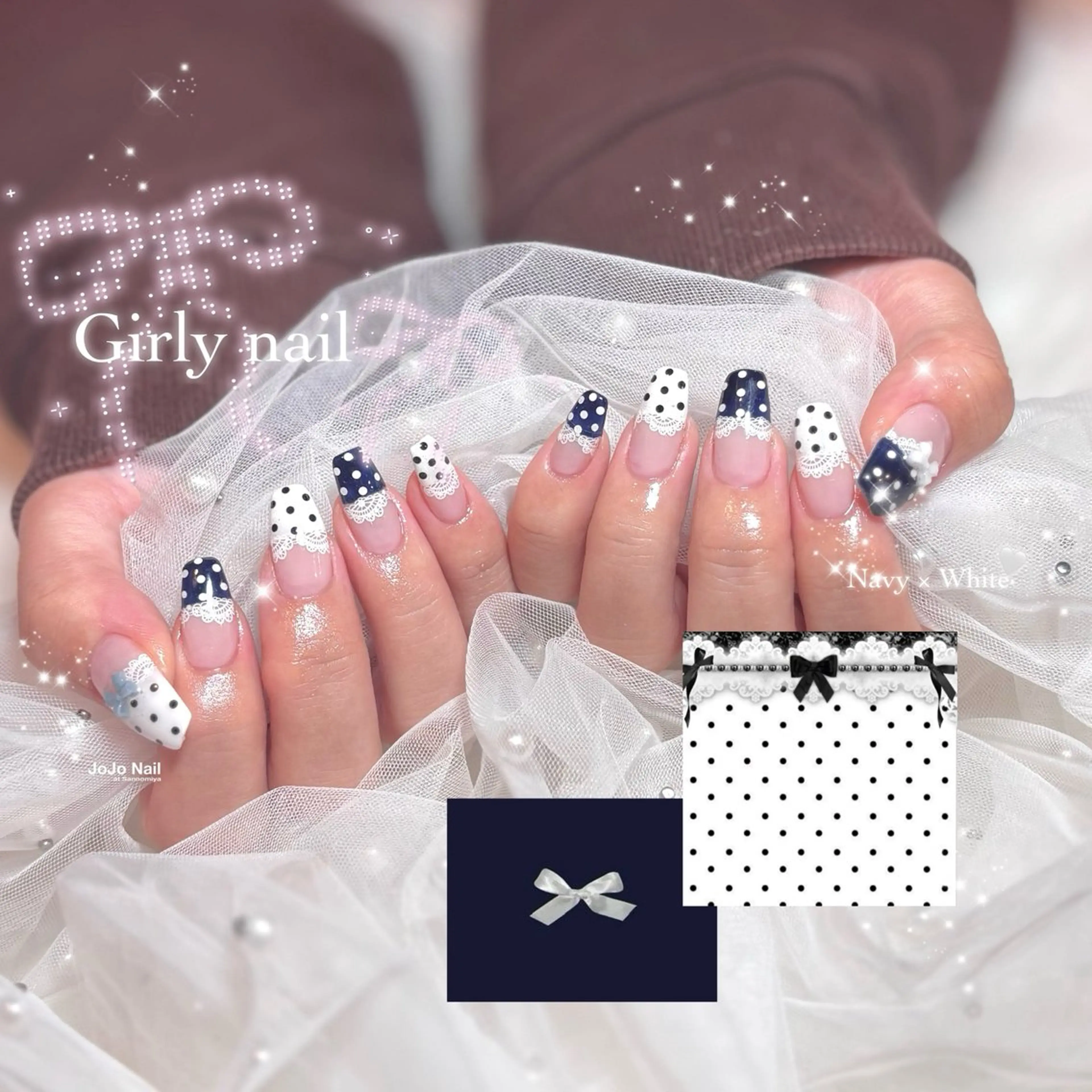 ネイル ハンドネイル SERINA.K /JOJO@三宮のネイルデザイン