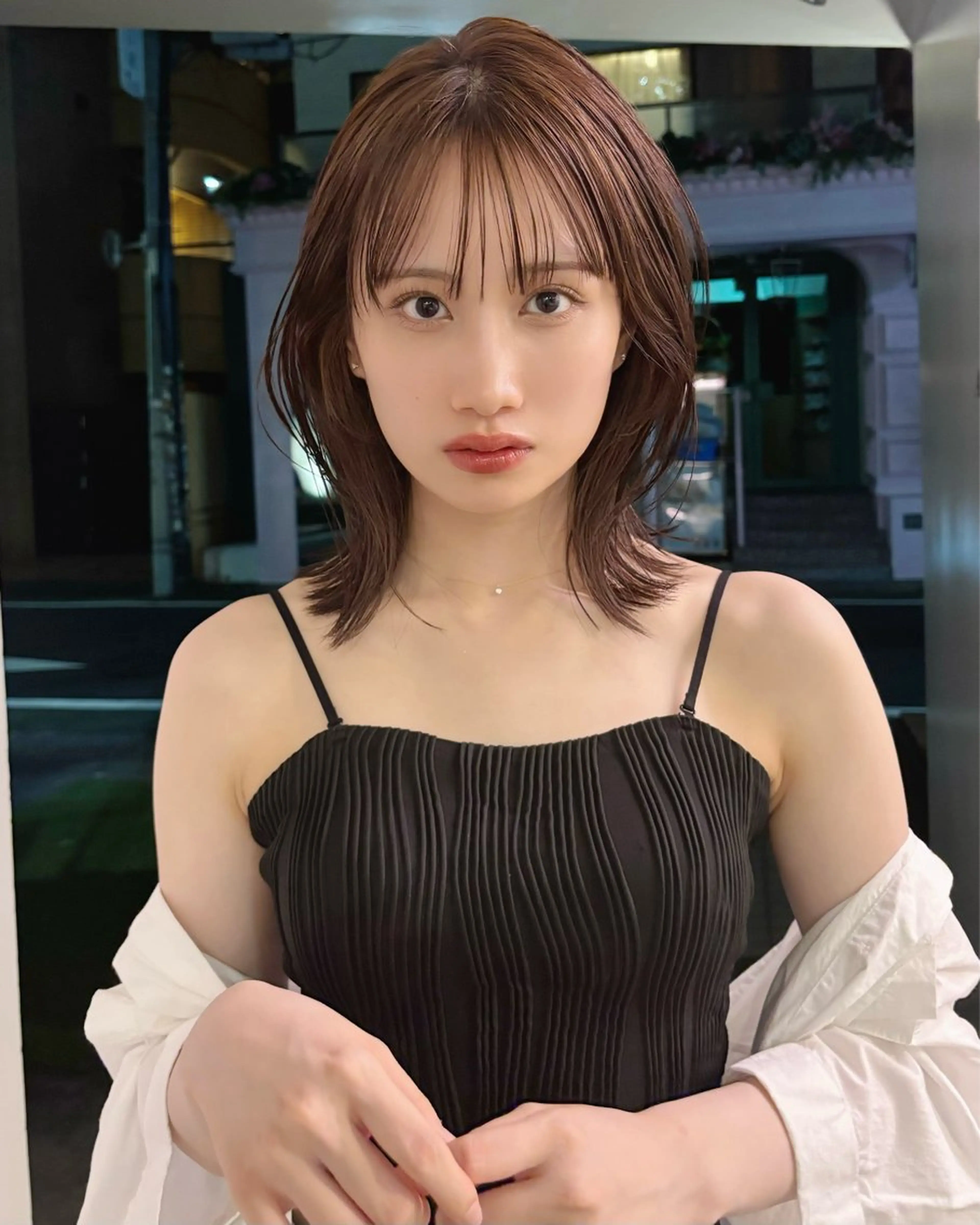 ショート ボブレイヤー ボブ レイヤーカット レイヤーカット Kinoのヘアスタイル