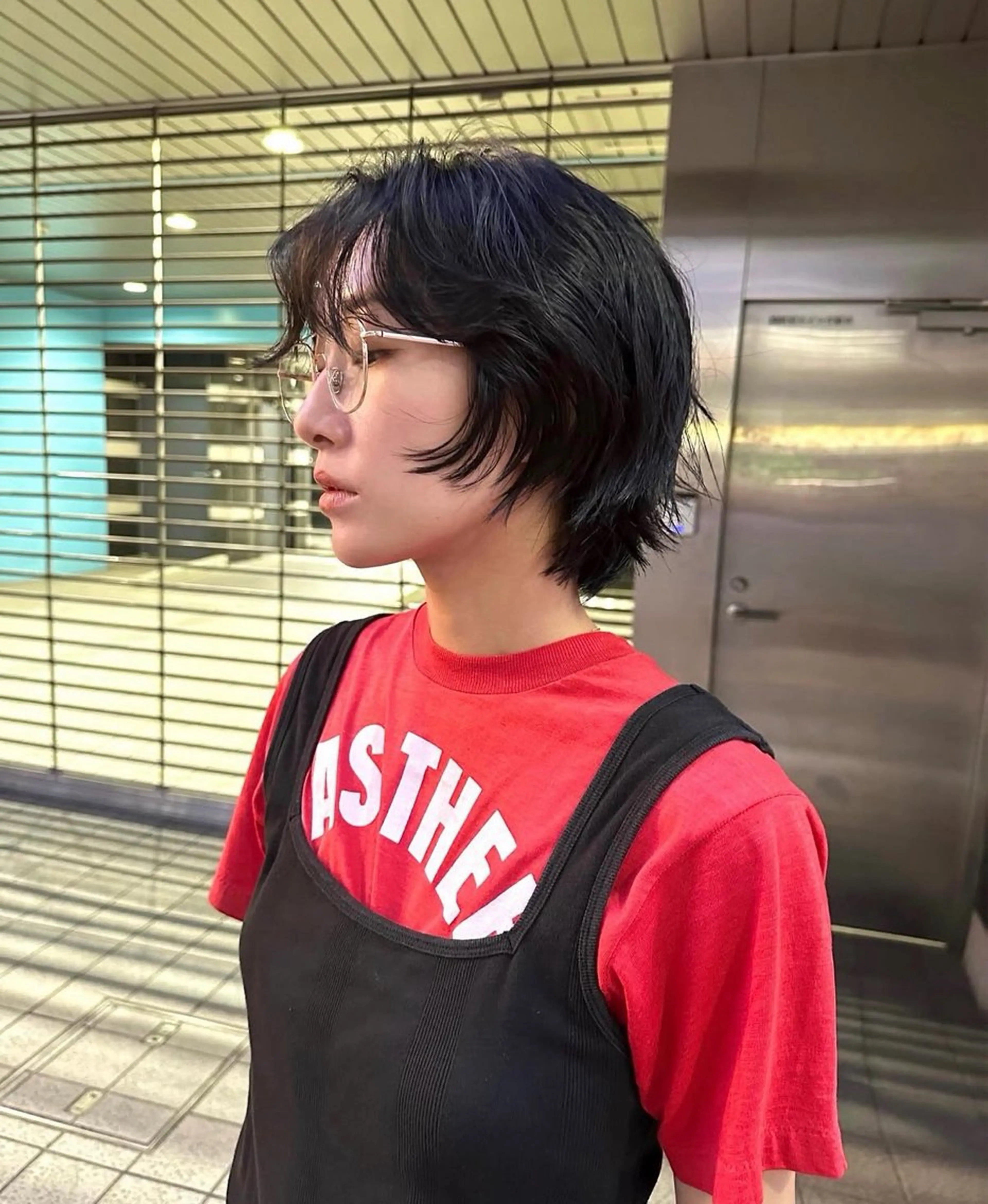 ショート 藤原 怜央のヘアスタイル