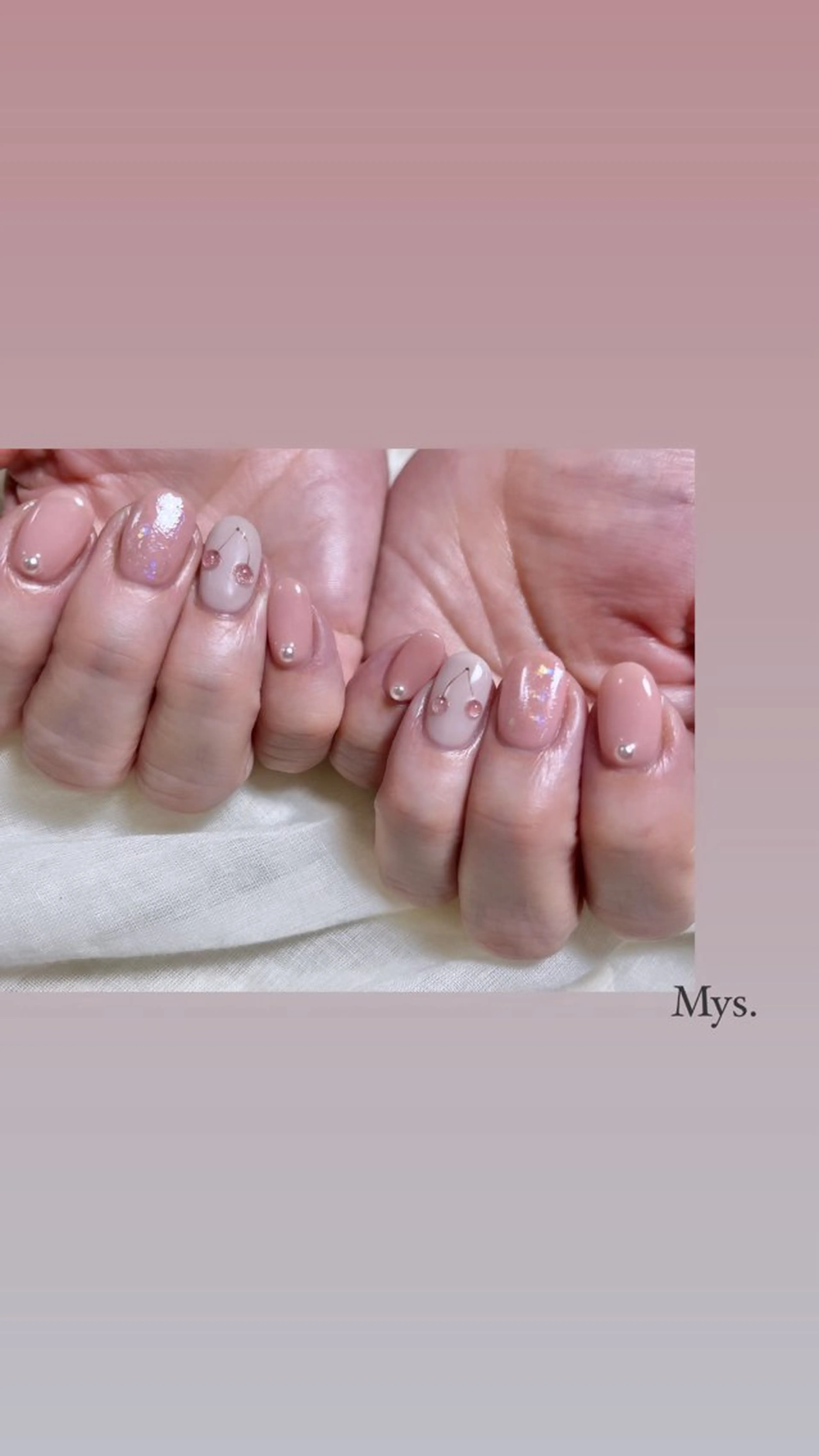 ネイル Mys. 松本結衣のネイルデザイン