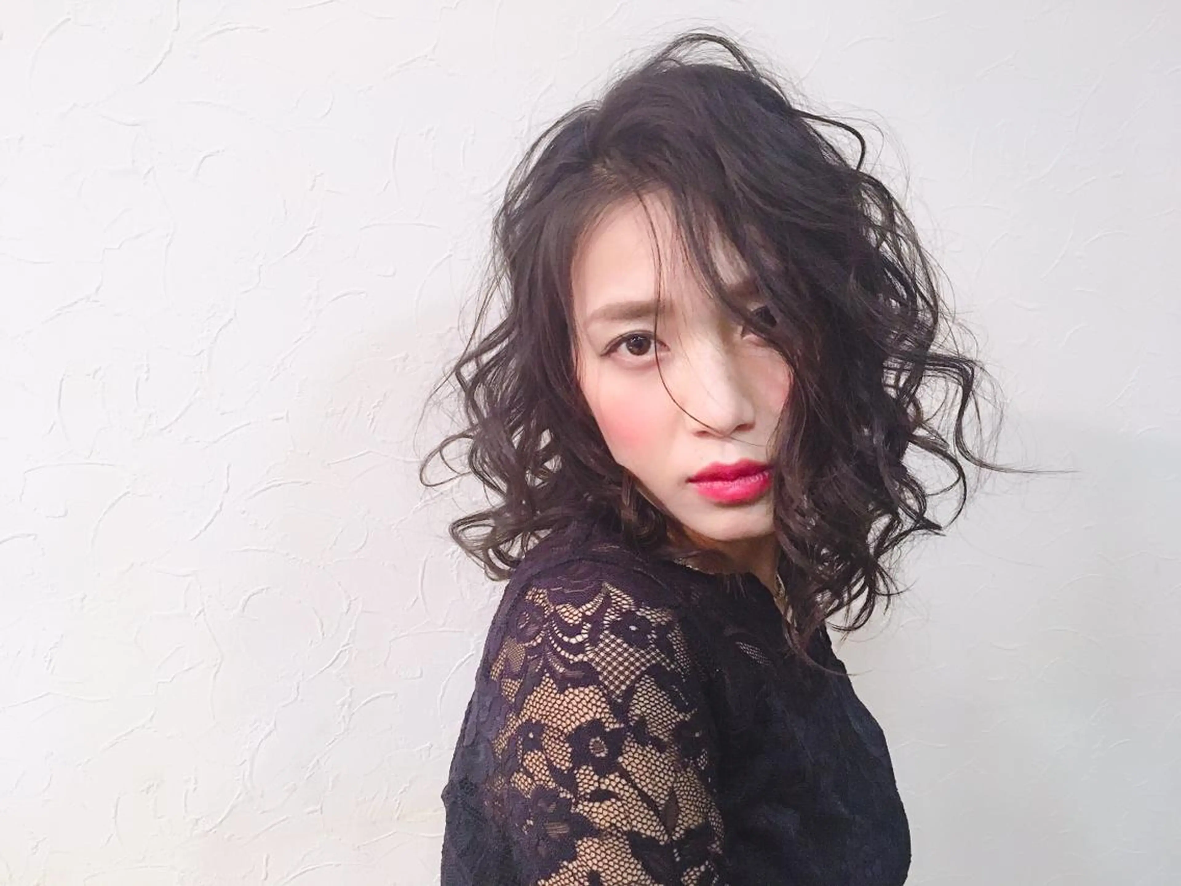 ミディアム ヘアアレンジ okuda yuukiのヘアスタイル