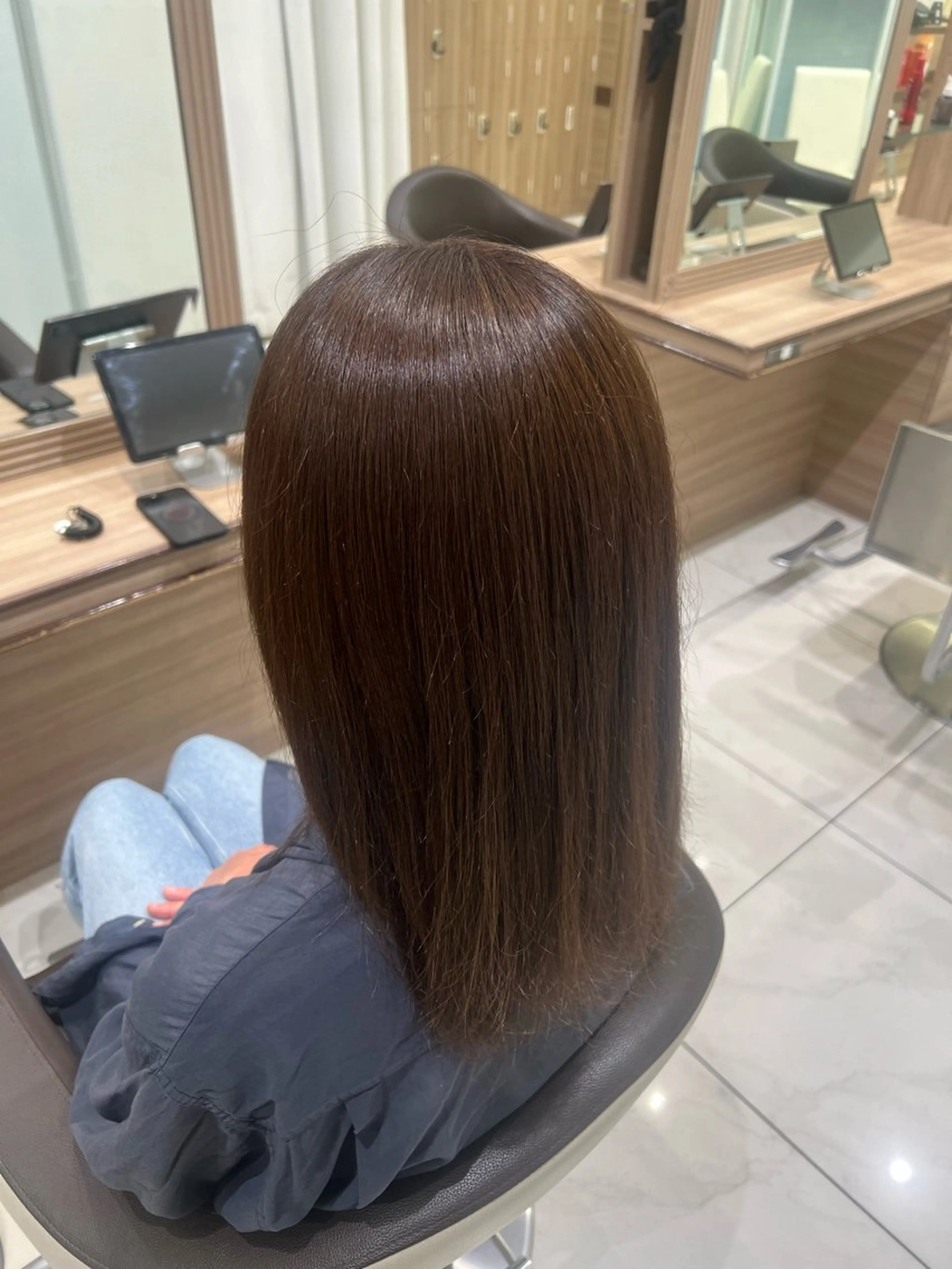 カラー ✨髪質改善カラー 佐藤怜央✨のヘアスタイル
