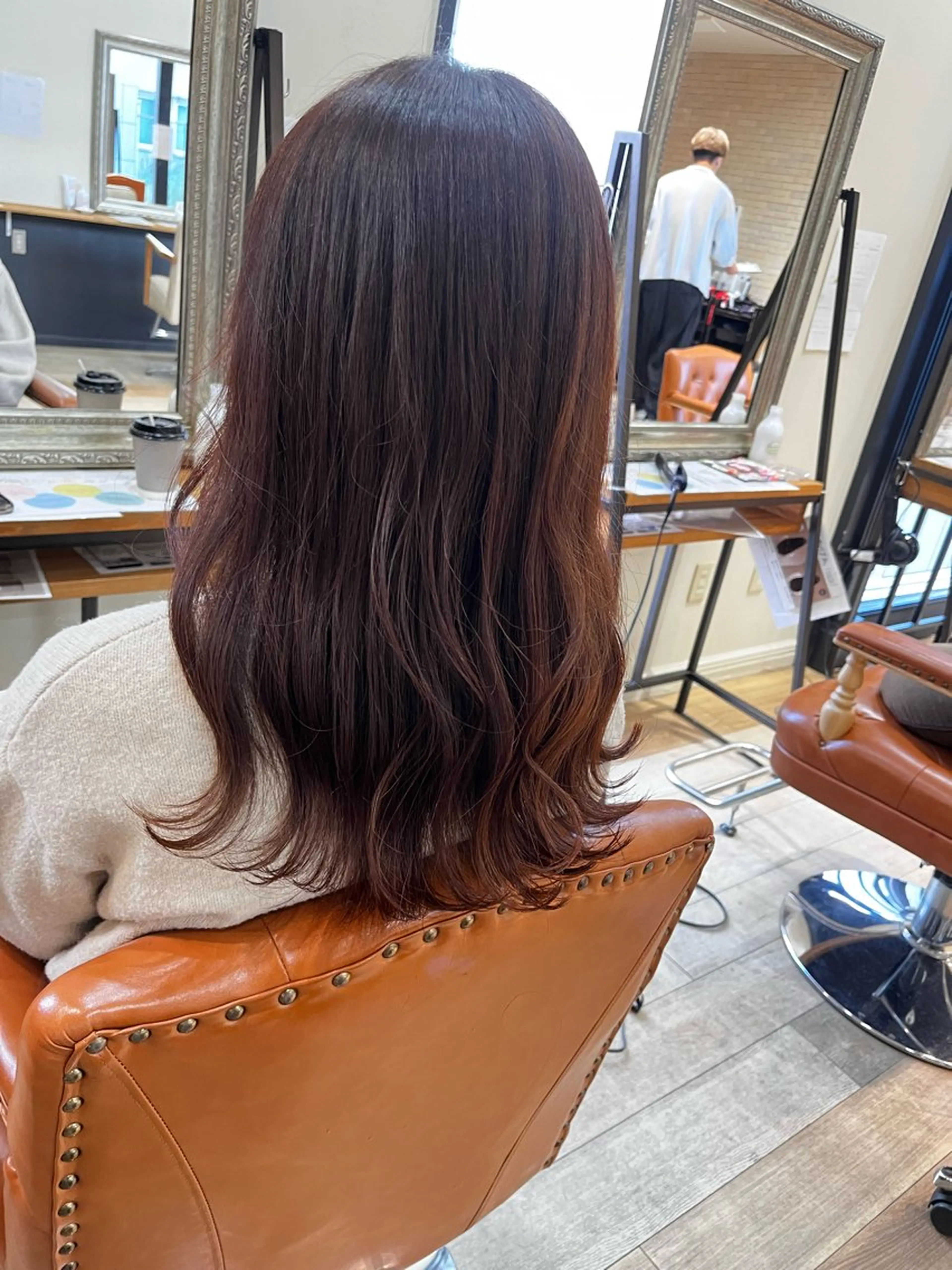 セミロング ヘアカラー ななか /KOKOROのヘアスタイル