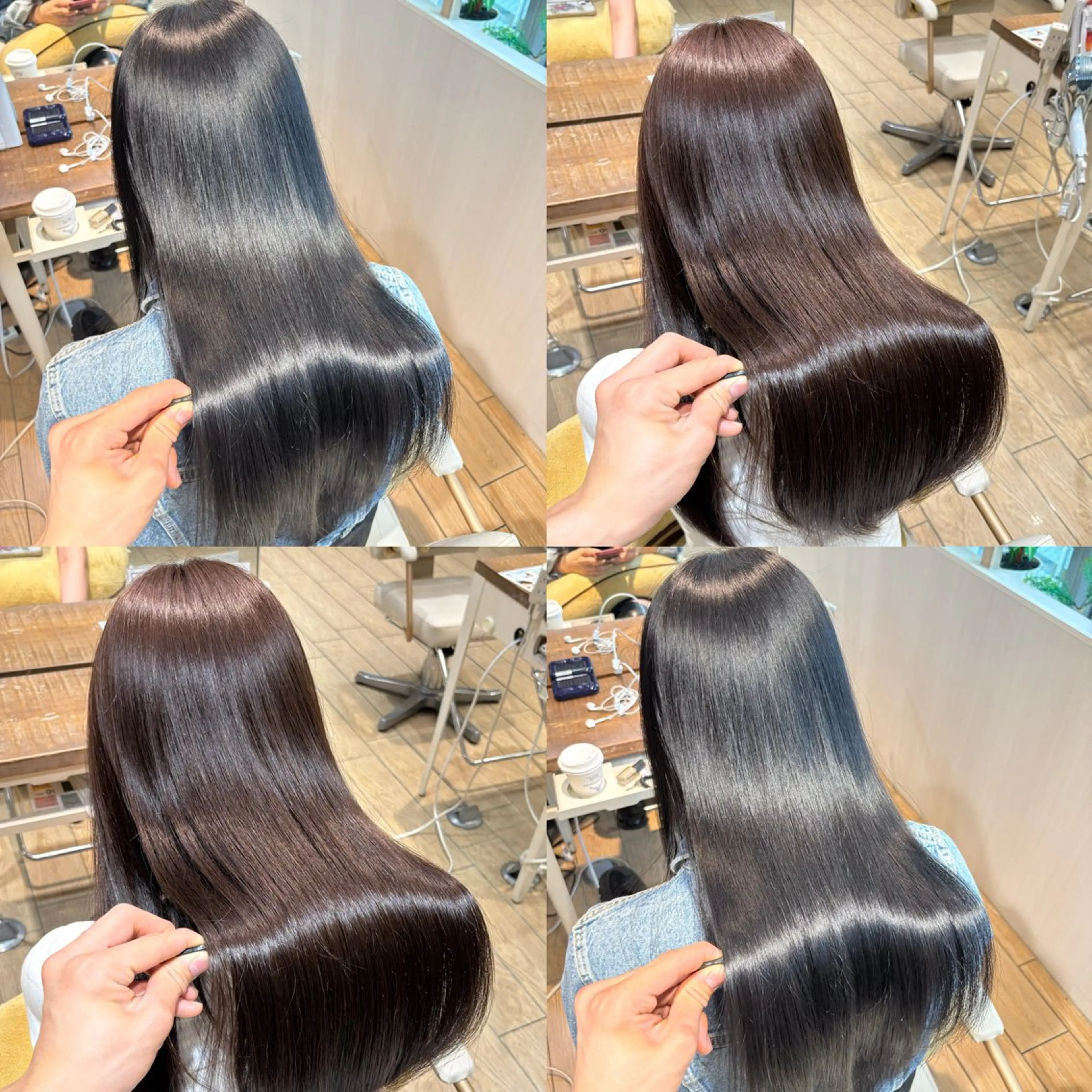 カラー ヘアカラー トリートメント 髪質改善🍯/透明感 カラー/MANARUのヘアスタイル