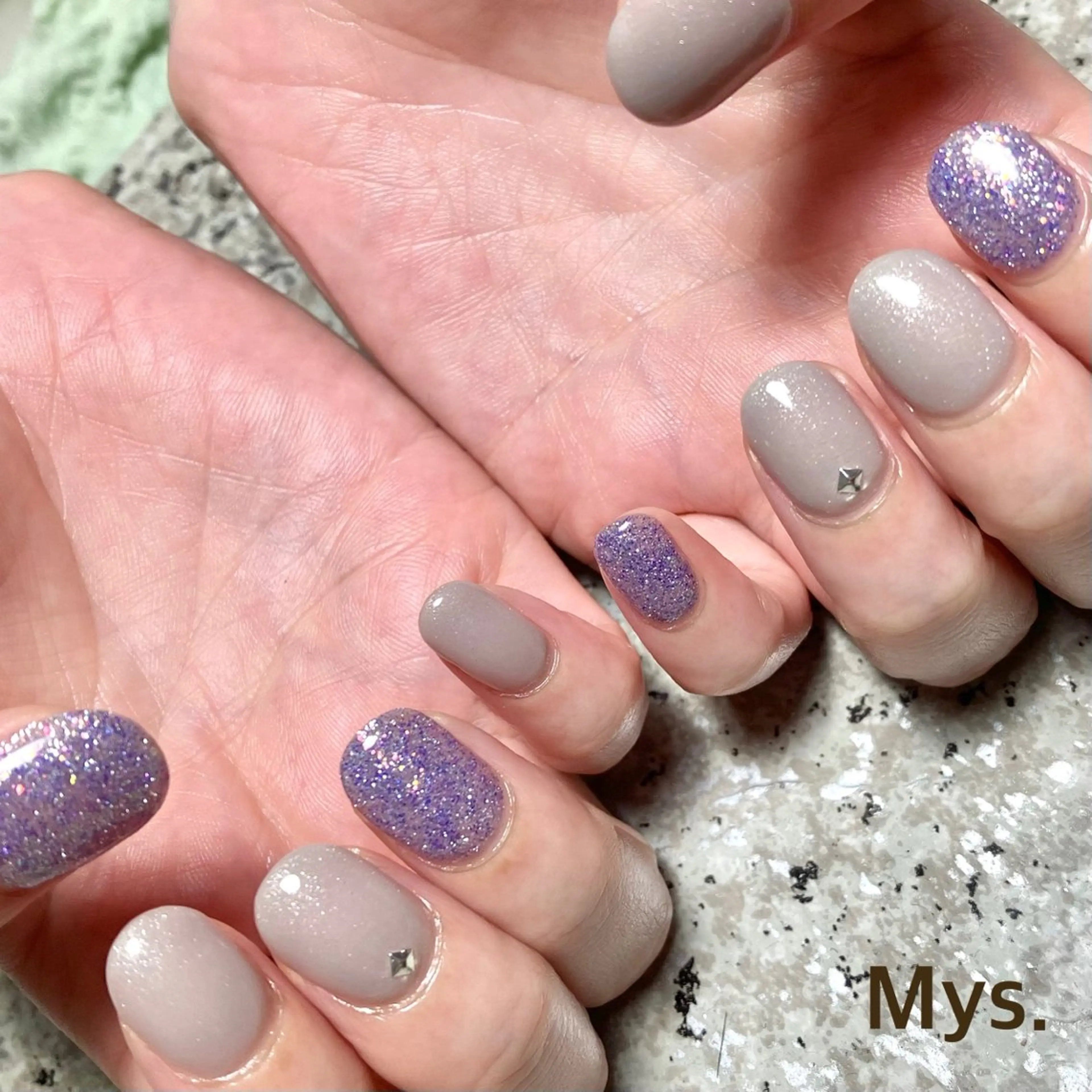 ネイル ハンドネイル Mys. 三上紗紀のネイルデザイン