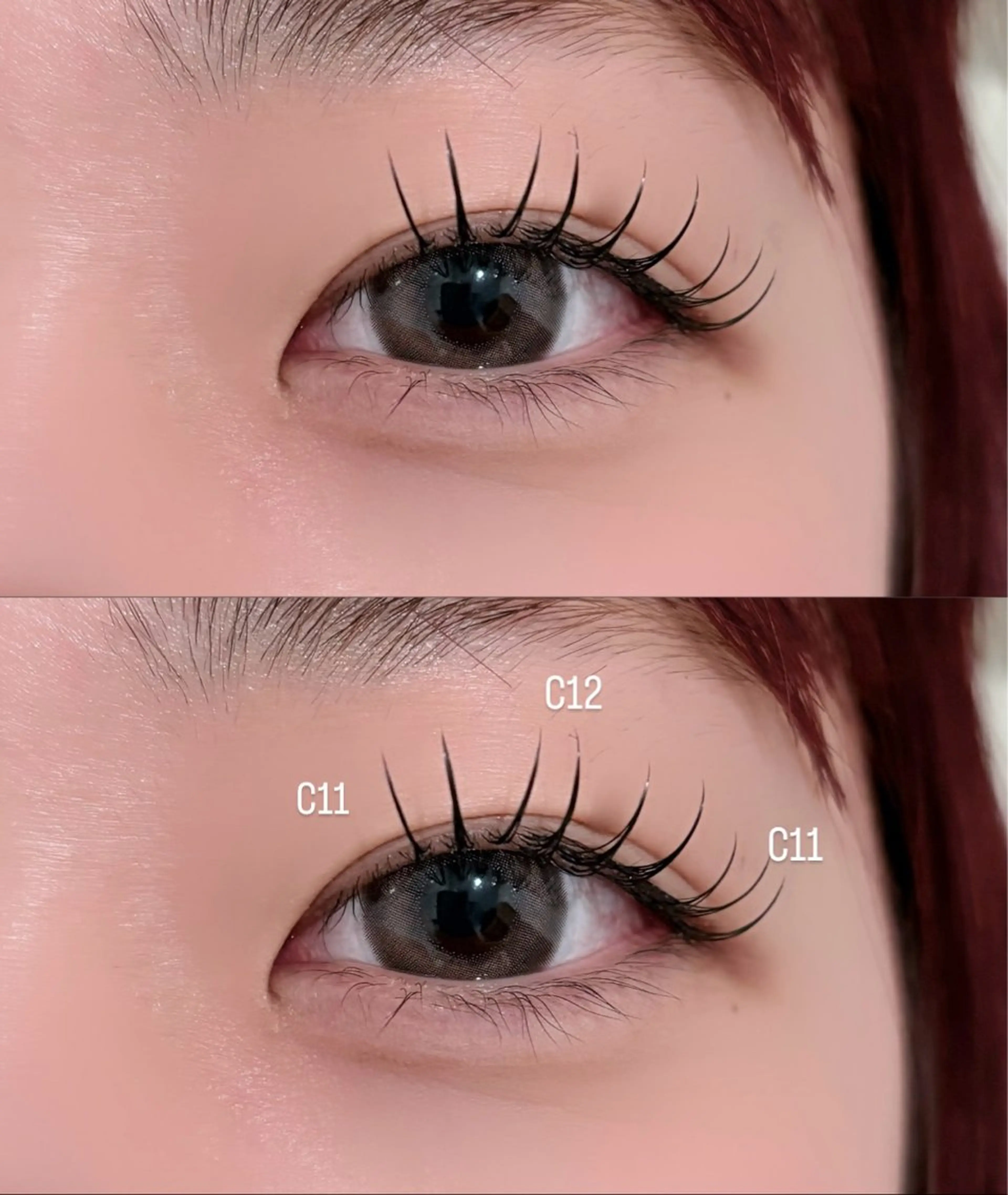 マツエク・マツパ meRK manamiのマツエク・マツパデザイン