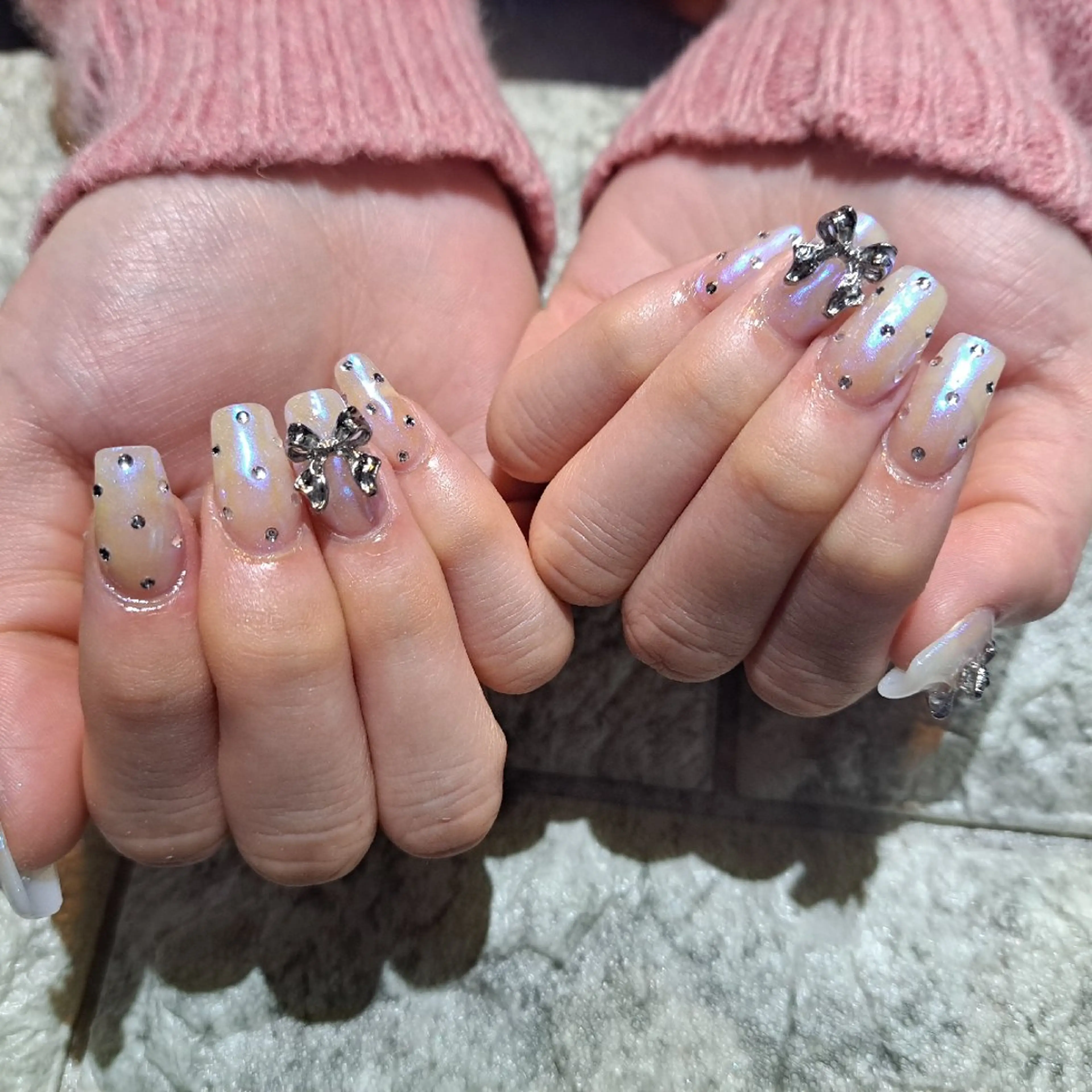 ネイル ハンドネイル RounGe町田店 🧸大谷のネイルデザイン