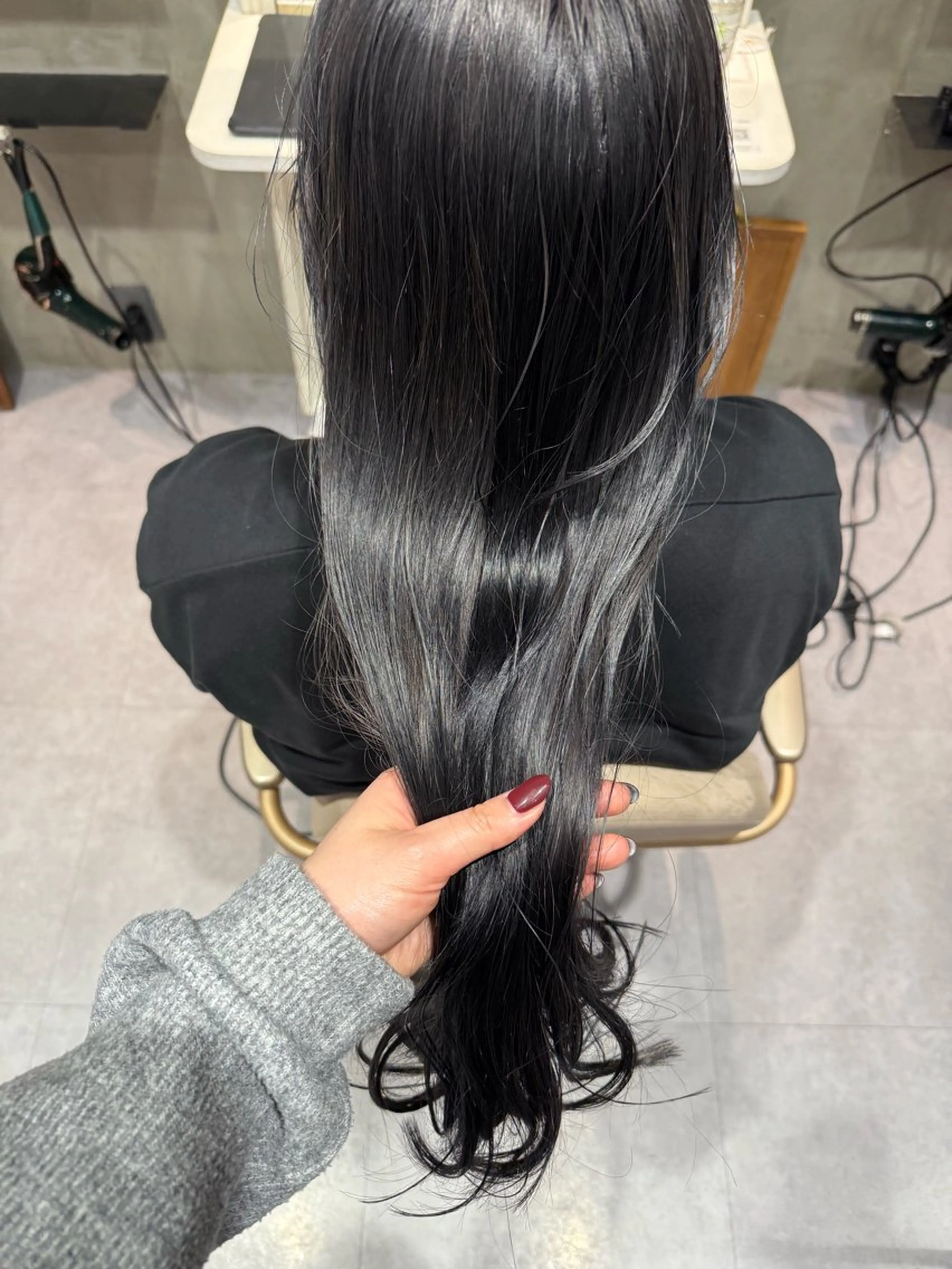 ロング ヘアカラー インナー｜レイヤー ｜honokaのヘアスタイル