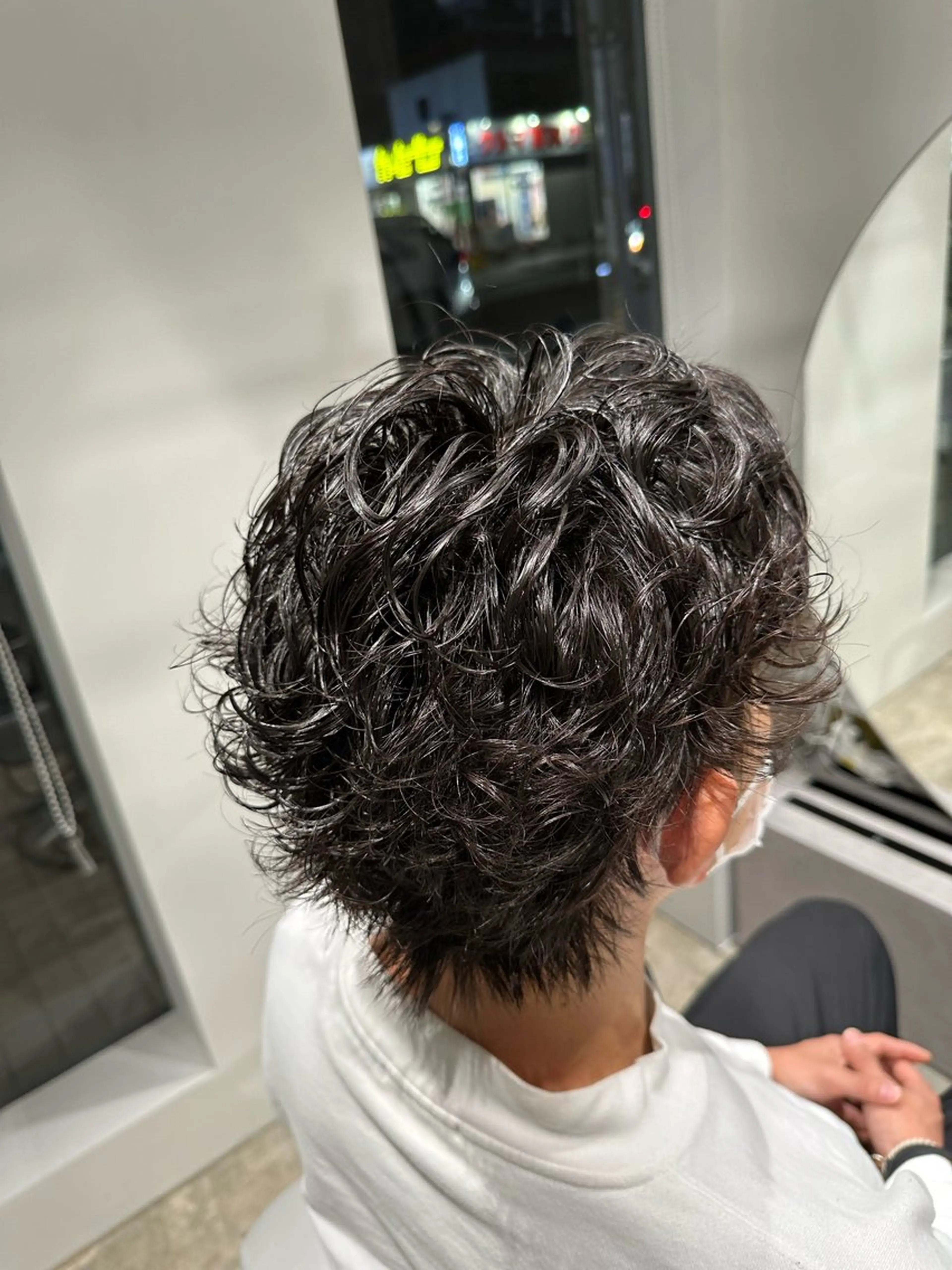 【Jr.スタイリスト】メンズ限定デザインパーマ+メンズカット6600の写真