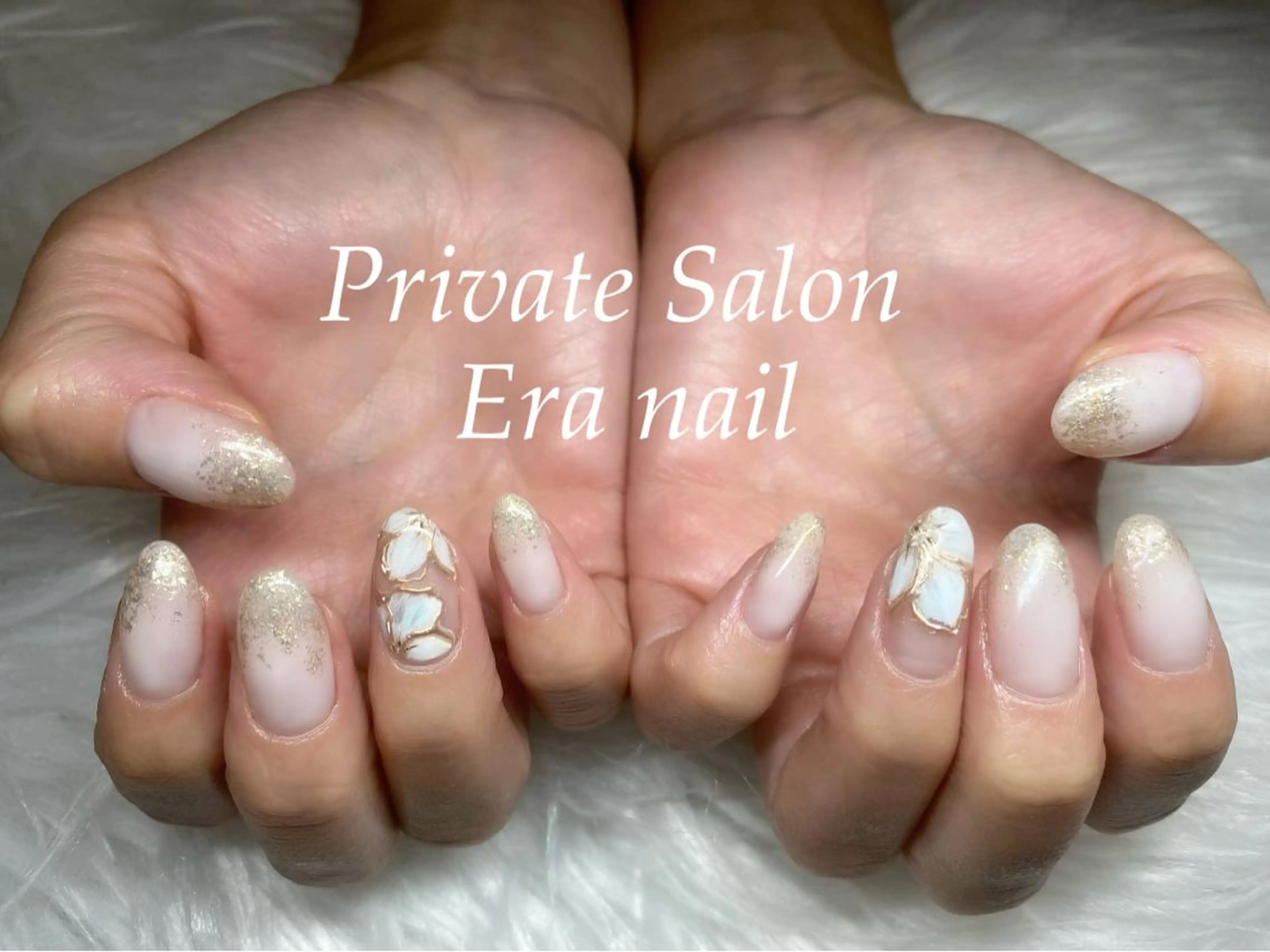 ネイル ラメ(グリッター) シンプルネイル Era nailのネイルデザイン