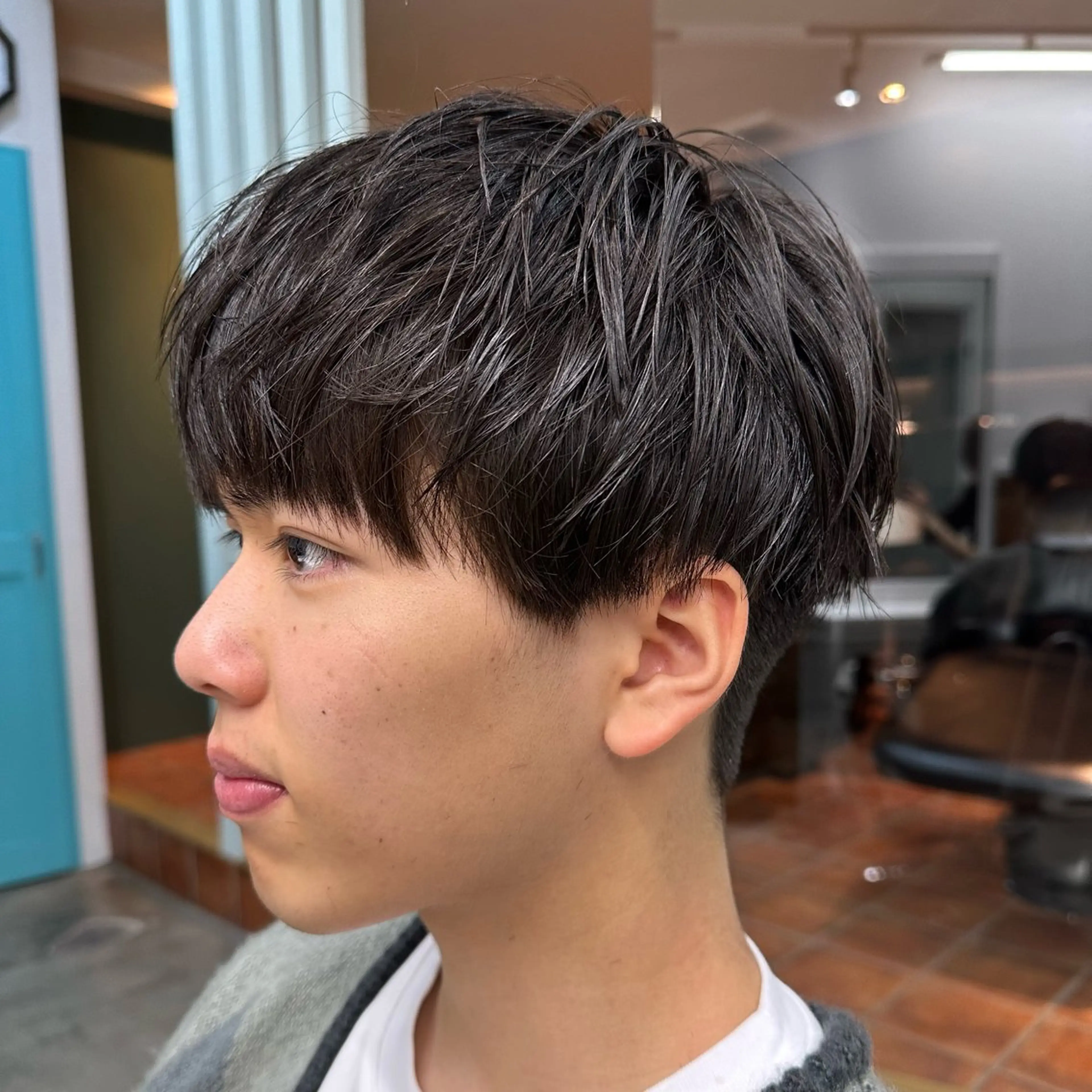 メンズ マッシュ 刈り上げ カット トリートメント ヘッドスパ ボブ/レイヤー/透明 感カラー/Dai🌿のヘアスタイル