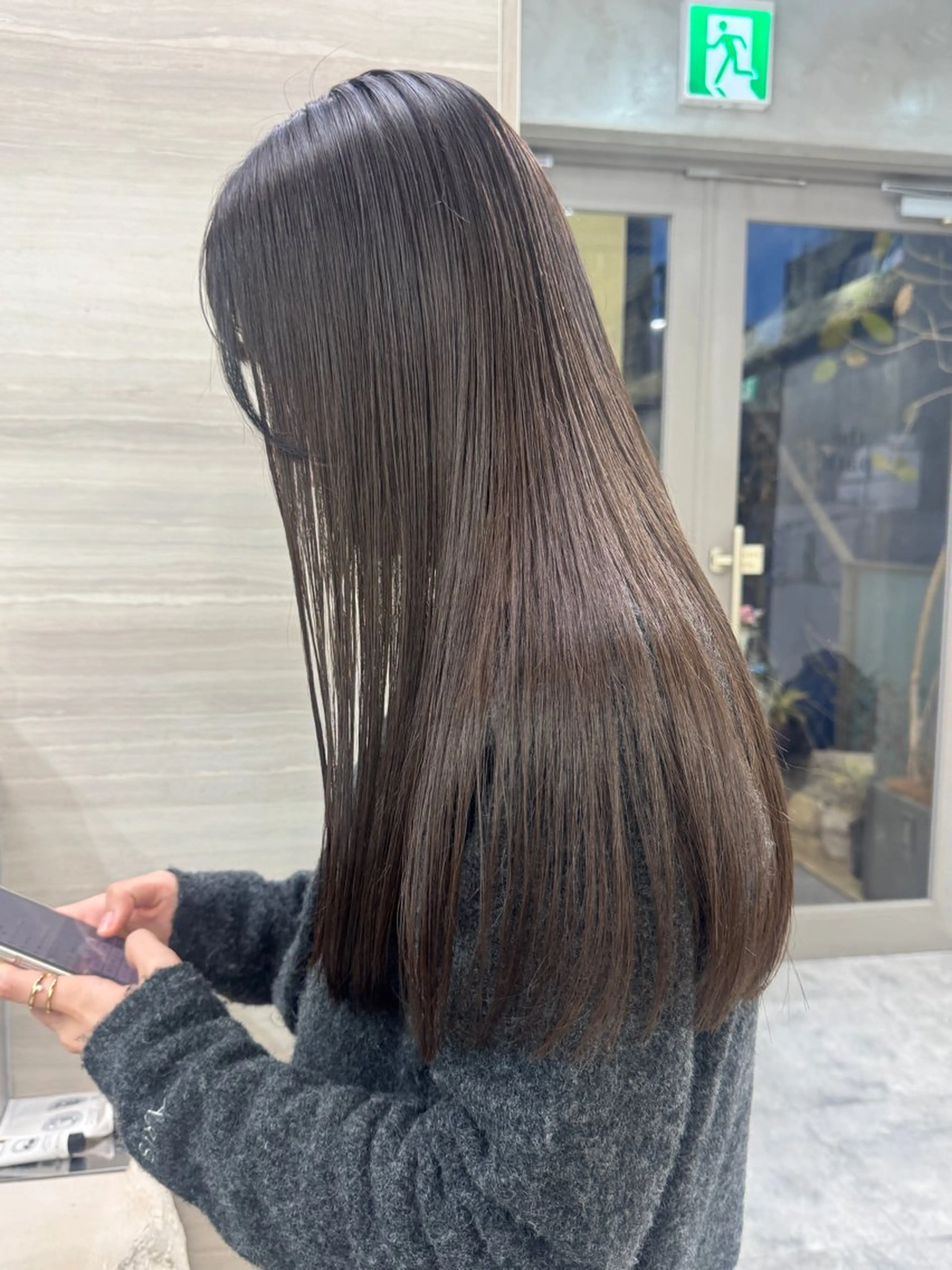 ロング カラー 髪質改善 🍈yurina 福岡/パーマ🍈のヘアスタイル